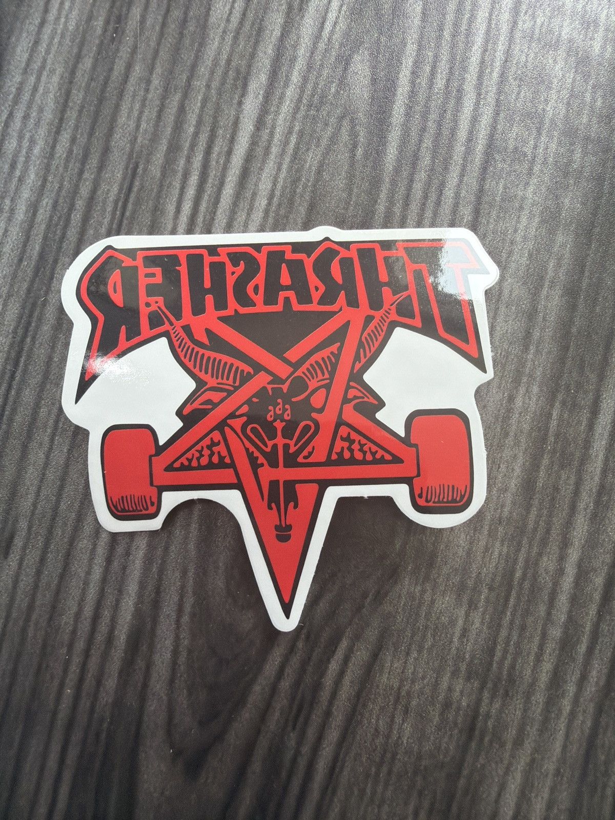 Thrasher Thrasher Skate Goat Pentagram Skateboard Sticker Size ONE SIZE - 1 Thumbnail