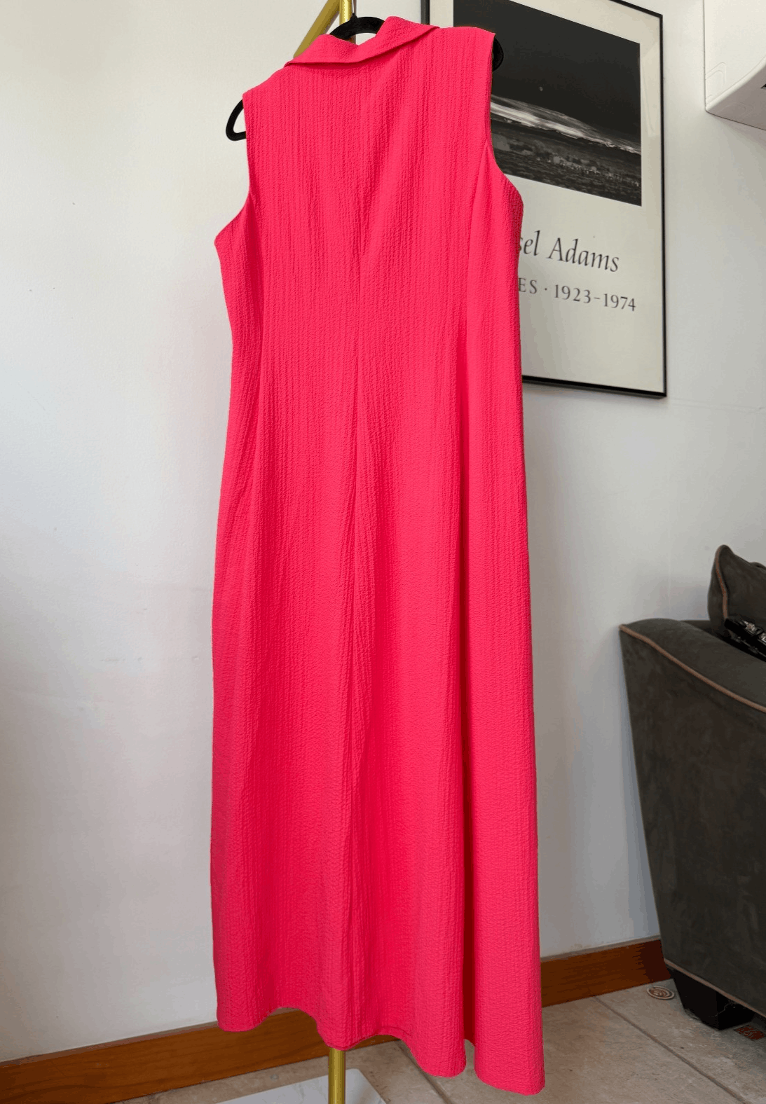 Other Harper Rose Coral Maxi Dress Women Sleeveless V Neck Empire Size XXL / US 16-18 / IT 52-54 - 2 Thumbnail