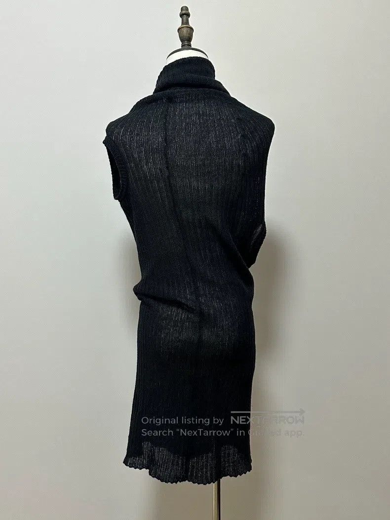 Yohji Yamamoto Yohji Yamamoto size 3 Black irregular deformation long dres Size L / US 10 / IT 46 - 5 Thumbnail