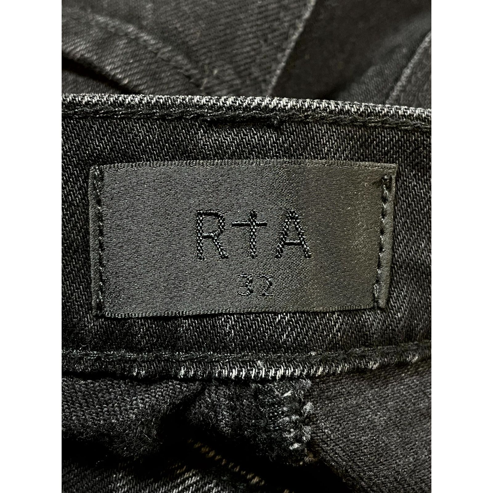 Rta RTA Flames Black Jeans Size US 32 / EU 48 - 5 Thumbnail