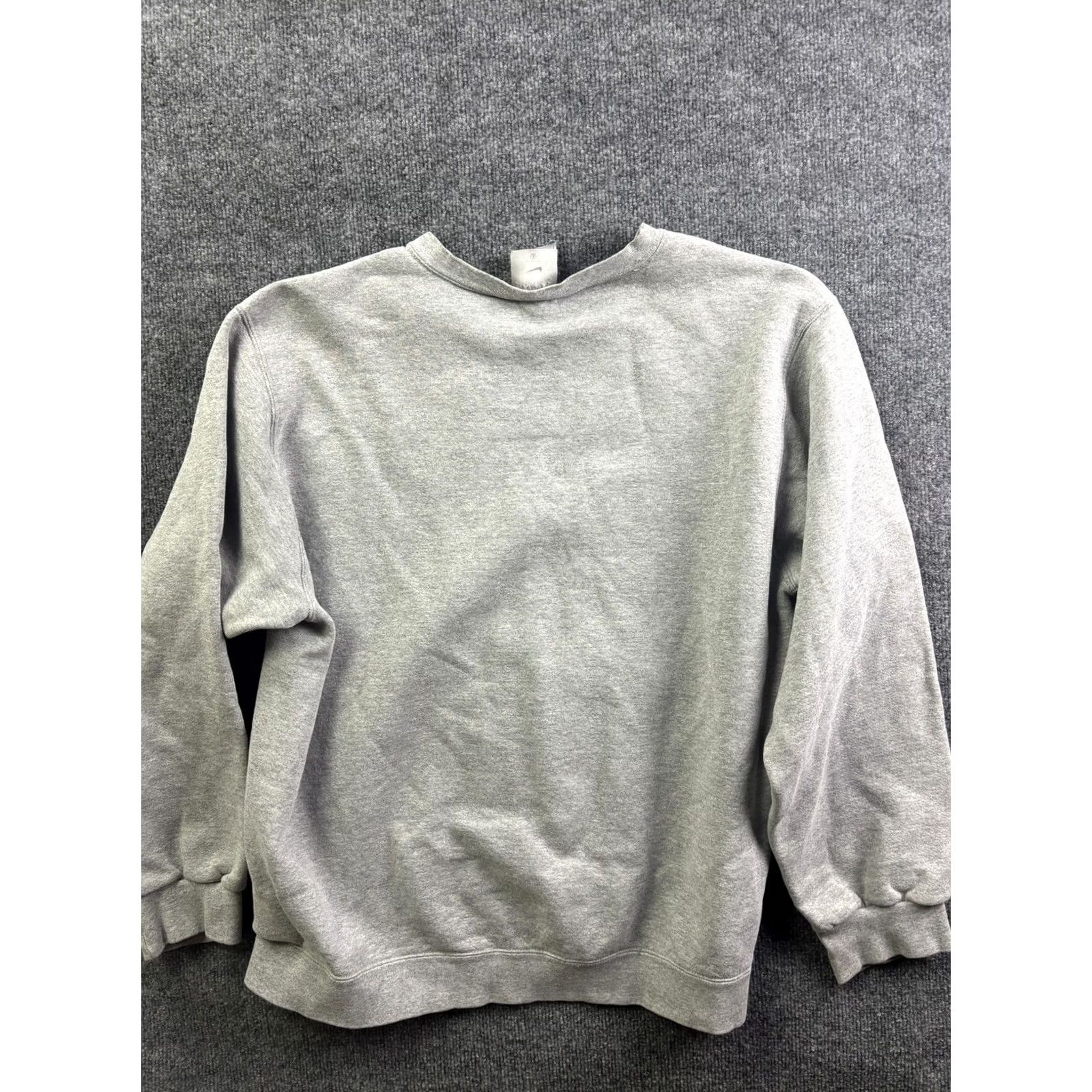 Nike Vintage Nike Sweatshirt Mens XL Gray Crewneck Pullover Fleece Swoosh Logo Made in U.S.A. Size US XL / EU 56 / 4 - 7 Thumbnail