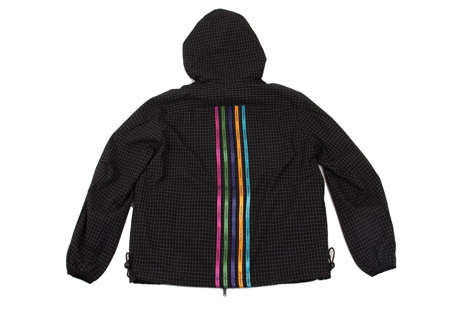 Emporio Armani Colorful Taping Grid Reversible Blouson in Black and Others Size US S / EU 44-46 / 1 - 14 Thumbnail