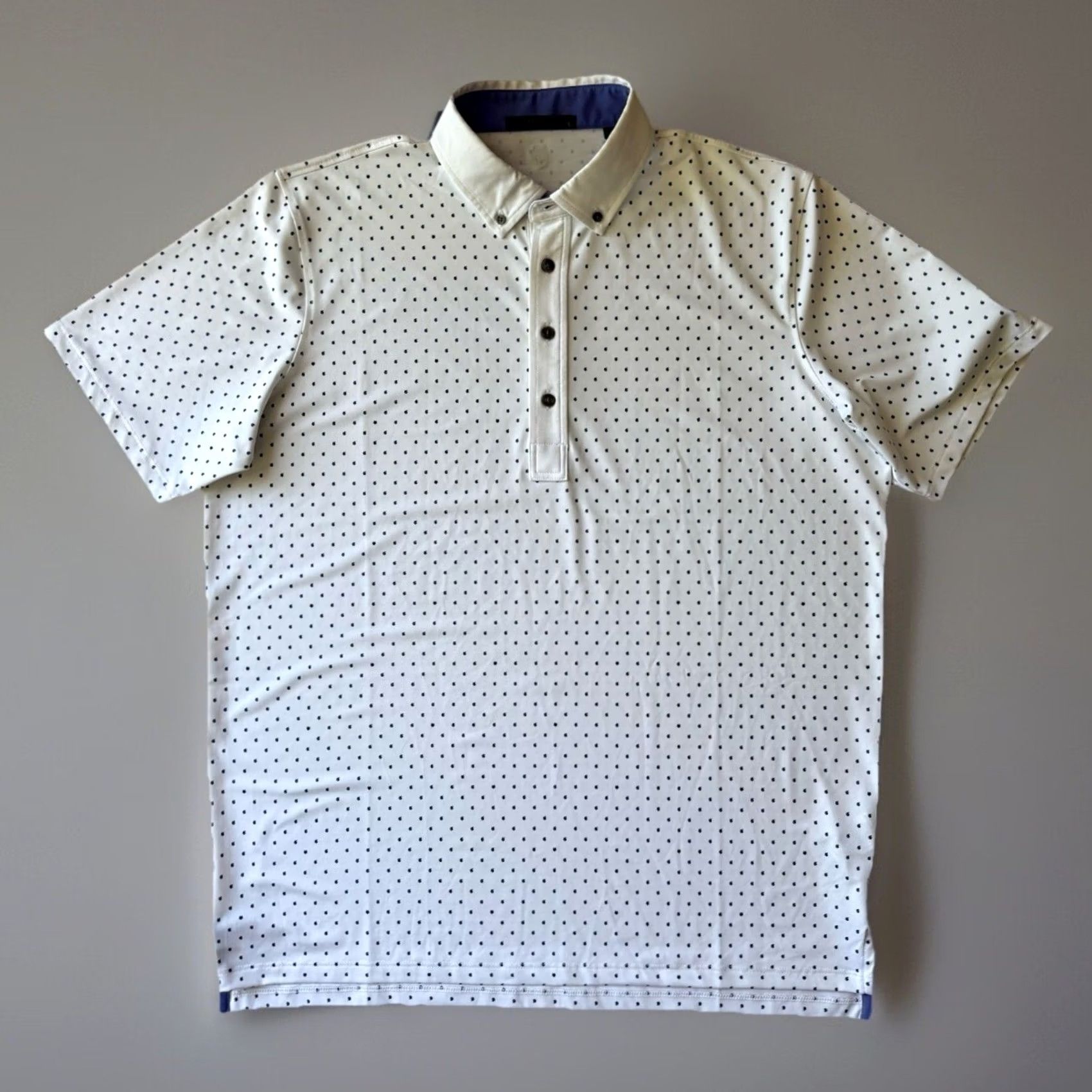 Vintage Greyson Polo Shirt L White Summer Lightweight Golf Tennis Sportswear New York Size US L / EU 52-54 / 3 - 2 Thumbnail