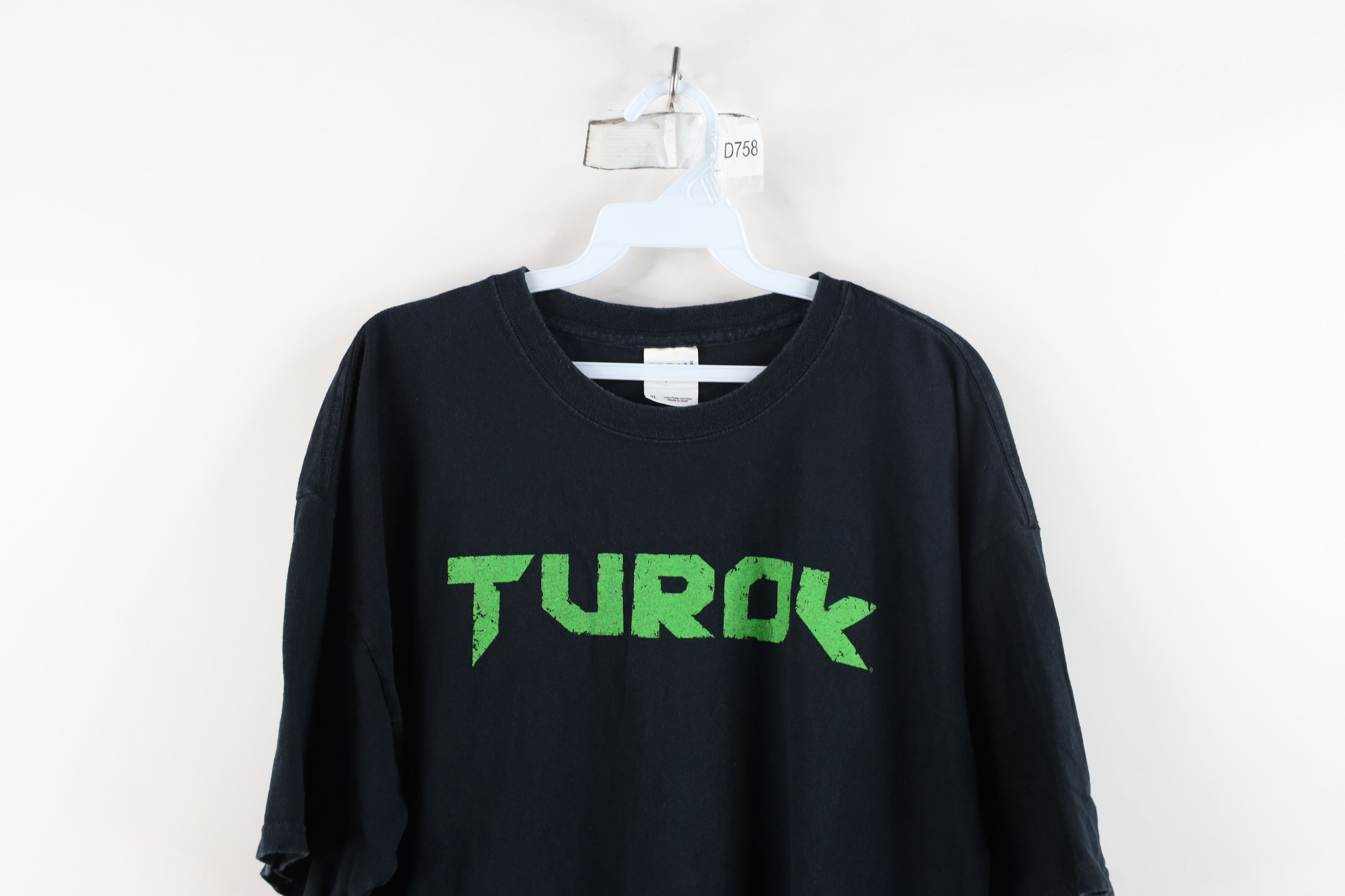 Vintage Vintage 90s Y2K Spell Turok Video Game Short Sleeve T-Shirt Size US XL / EU 56 / 4 - 2 Thumbnail