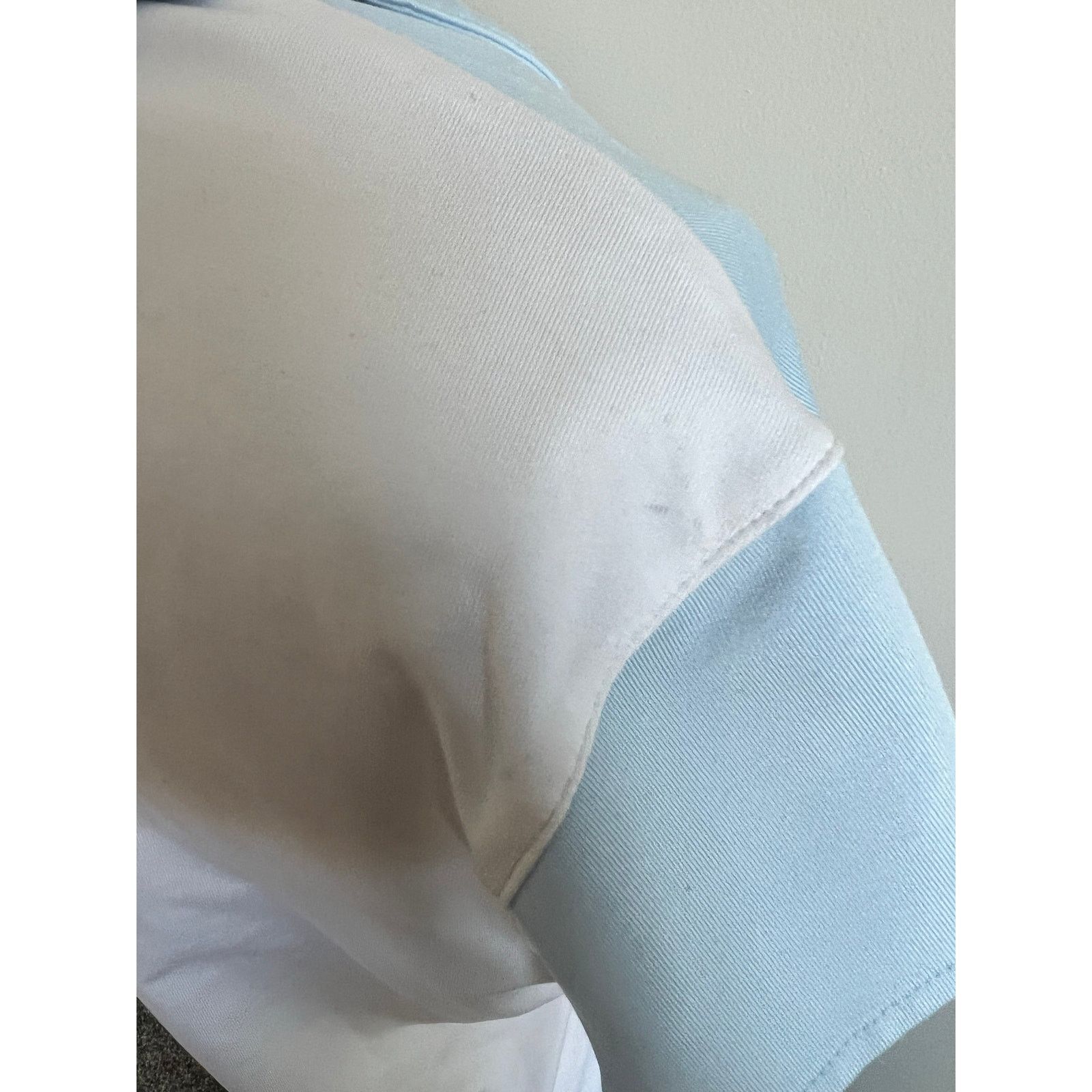 Adidas Adidas Women's Blue & White Short Sleeve Tennis Polo Large Size L / US 10 / IT 46 - 7 Thumbnail