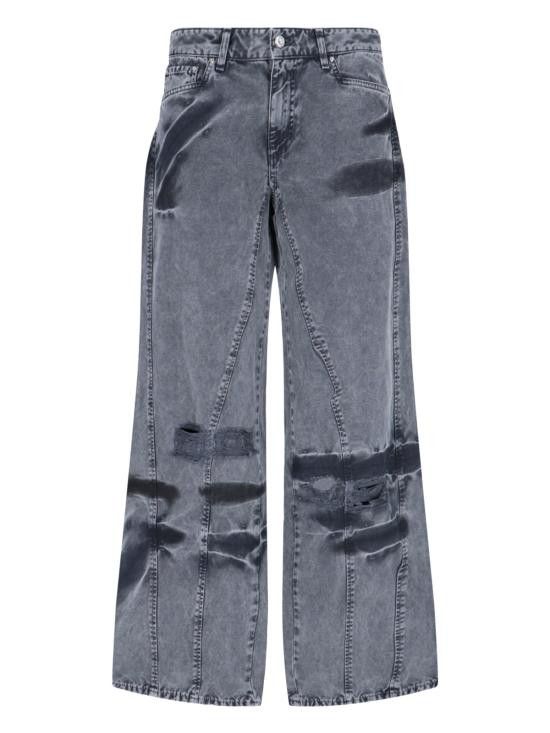 PDF PDF Men Denim Pants DFM03015TF120PX BLACK Black Size US 32 / EU 48 - 1 Thumbnail