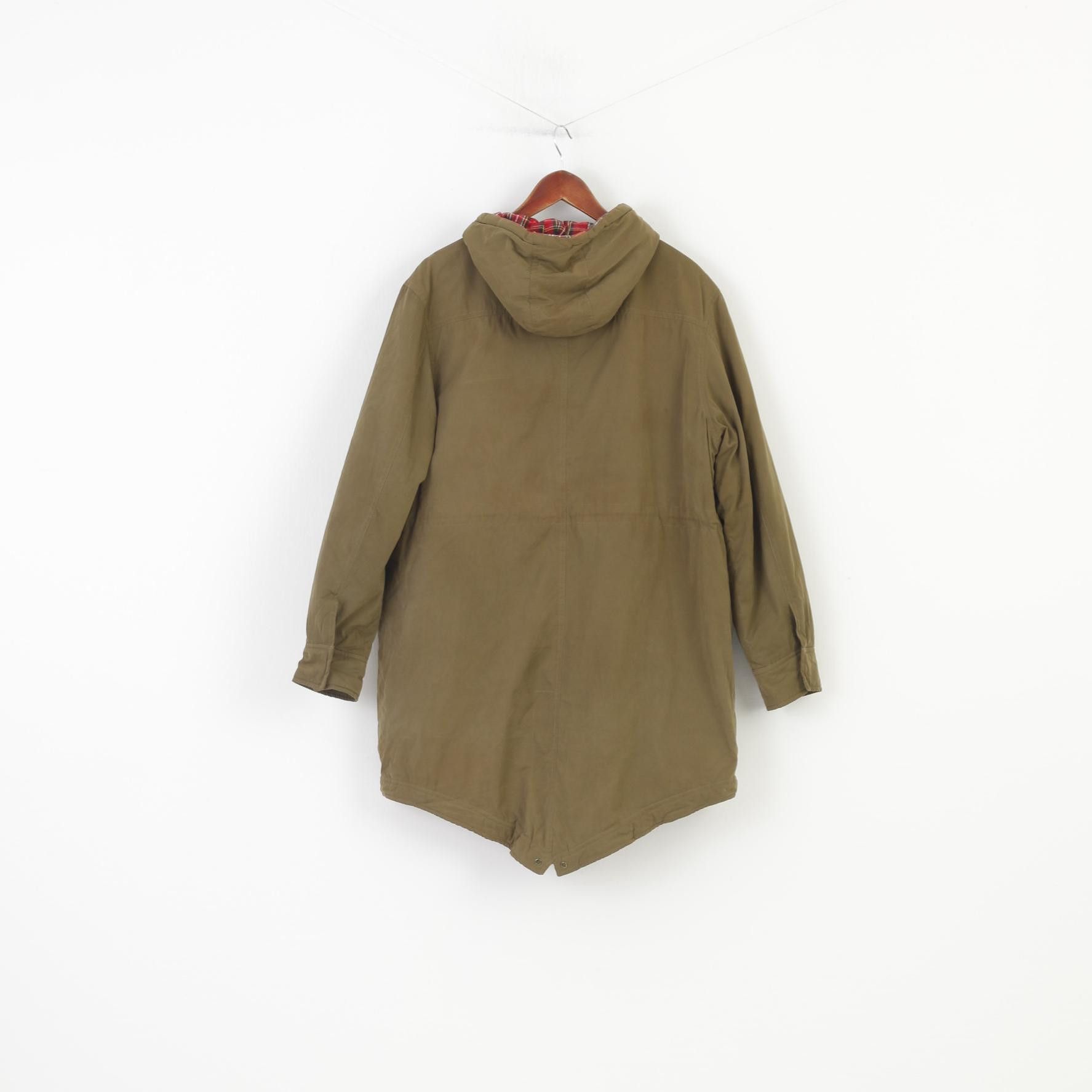 Merc Merc Men M Jacket Full Zipper Khaki Hood 0283 Size US M / EU 48-50 / 2 - 7 Thumbnail