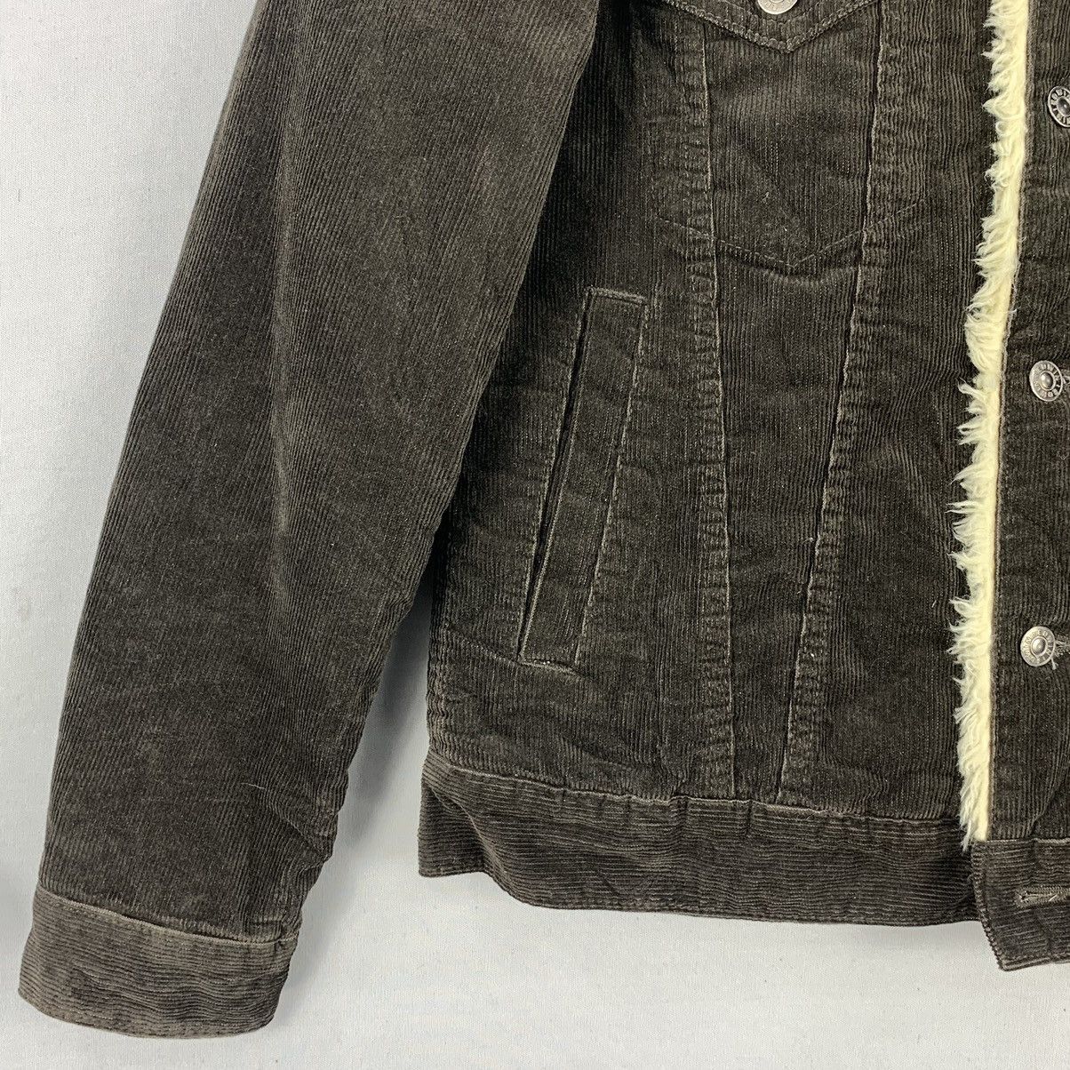 Edwin Vintage Edwin 503 Corduroy Trucker Jacket Size US S / EU 44-46 / 1 - 5 Thumbnail