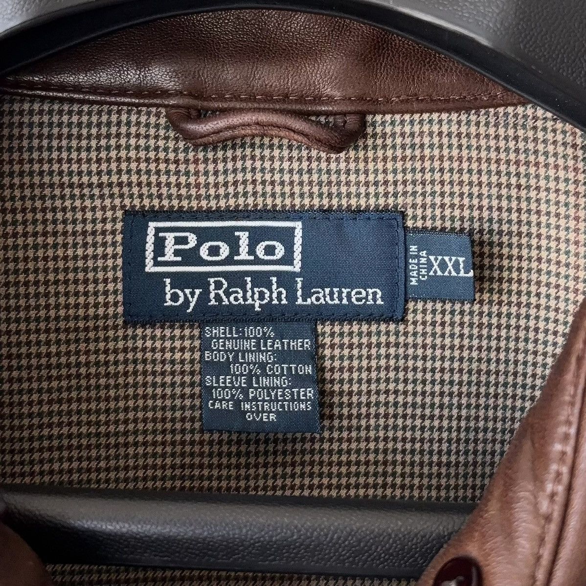 Polo Ralph Lauren Vintage 100% Leather Jacket Brown Buttery Soft Lamb Size US XXL / EU 58 / 5 - 5 Thumbnail