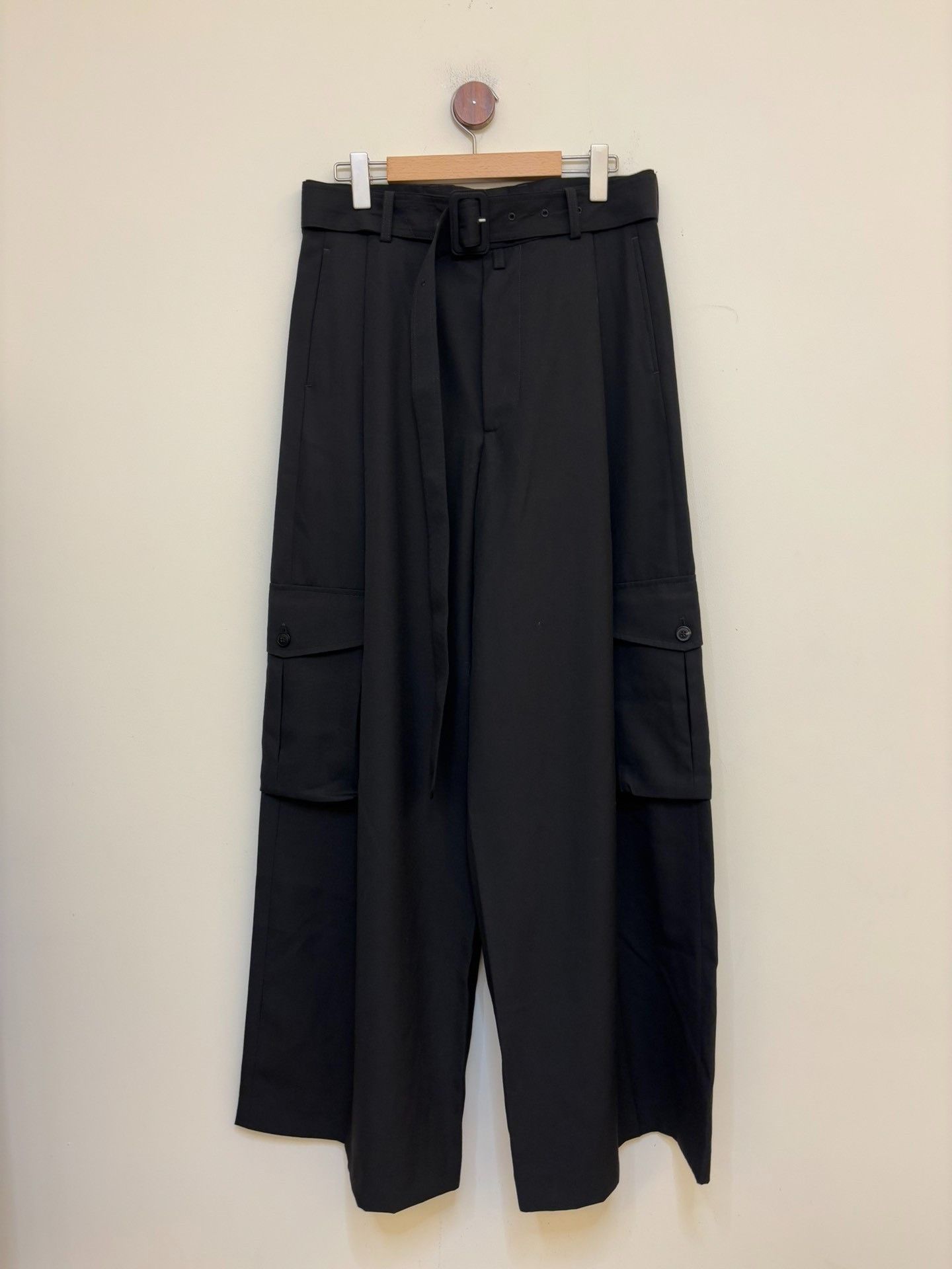 Blue Wool Trousers