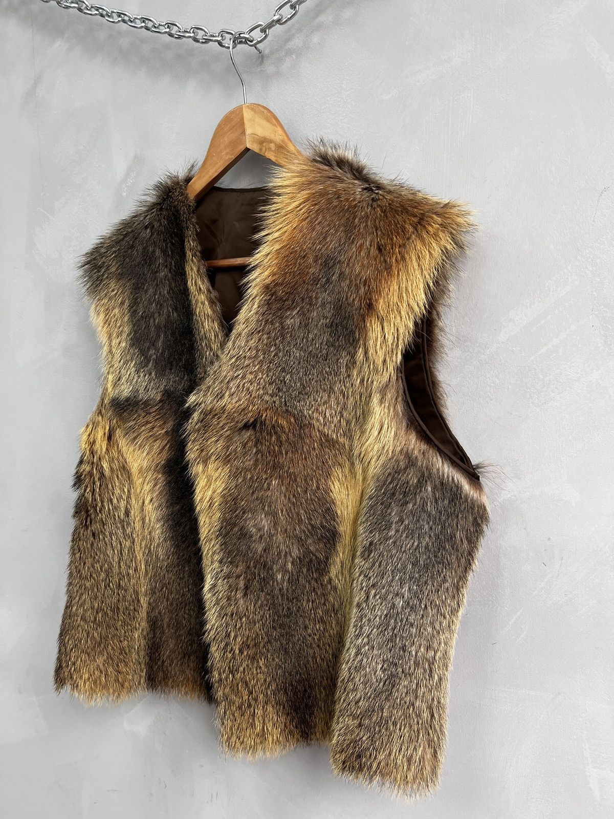 Hysteric Glamour Vintage legrandebleu style real fur fuzzy vest jacket Size US L / EU 52-54 / 3 - 2 Thumbnail