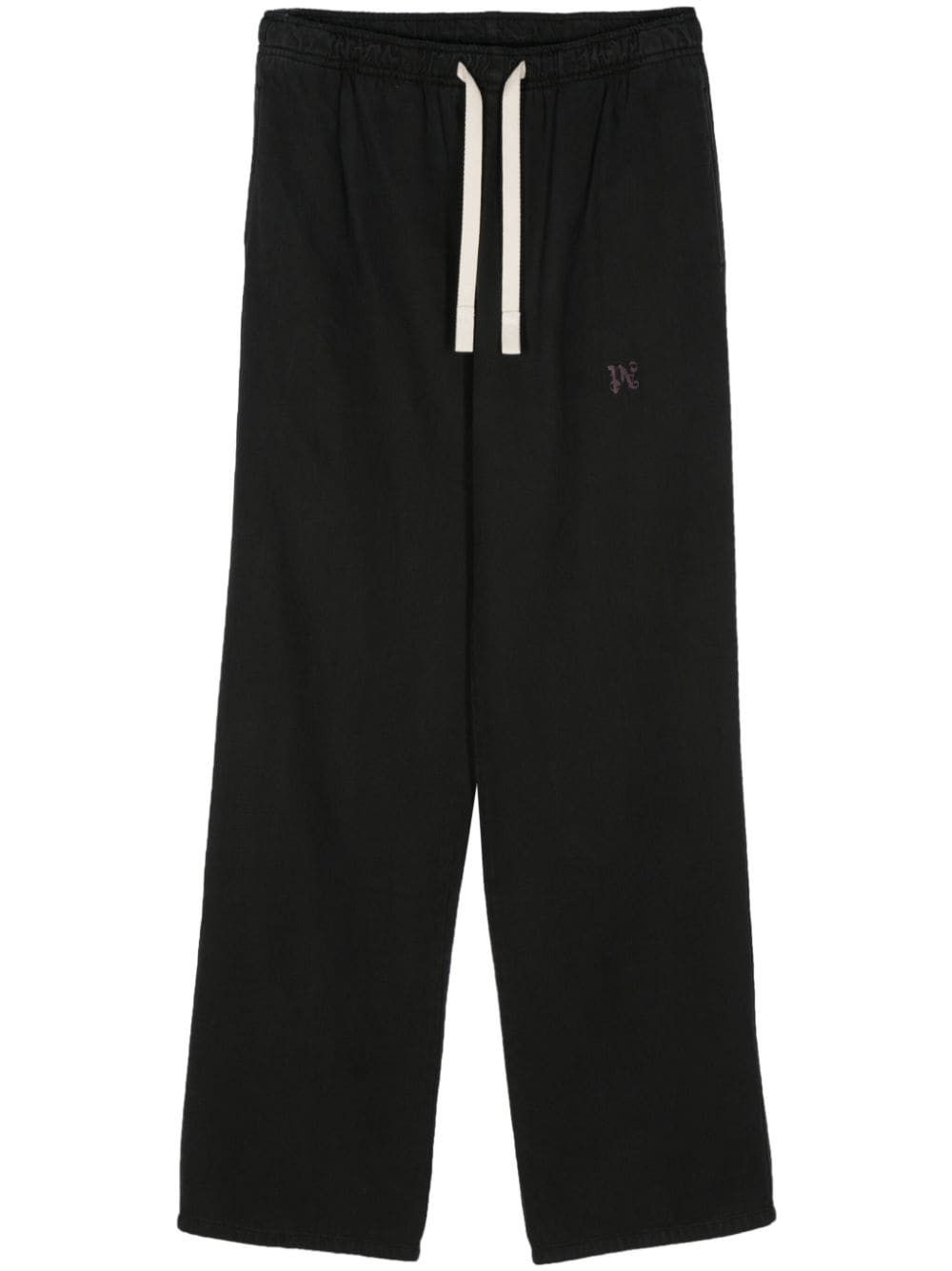 Palm Angels o1y0325 Logo Jogger & Sweatpant in Black Size US 34 / EU 50 - 1 Thumbnail