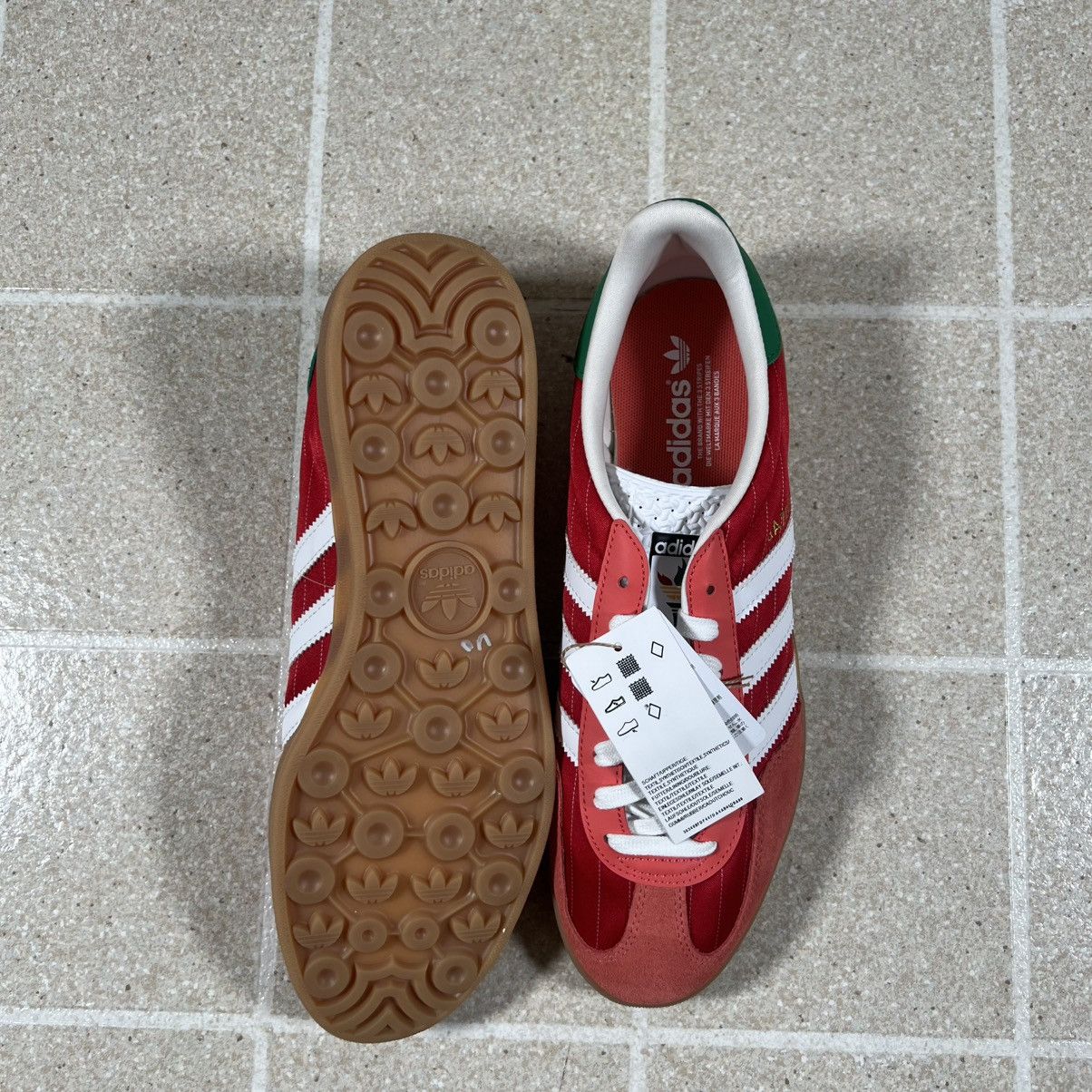 Adidas Adidas Gazelle Indoor Olympic Pack Red Green White 10.5 Size US 10.5 / EU 43-44 - 4 Thumbnail