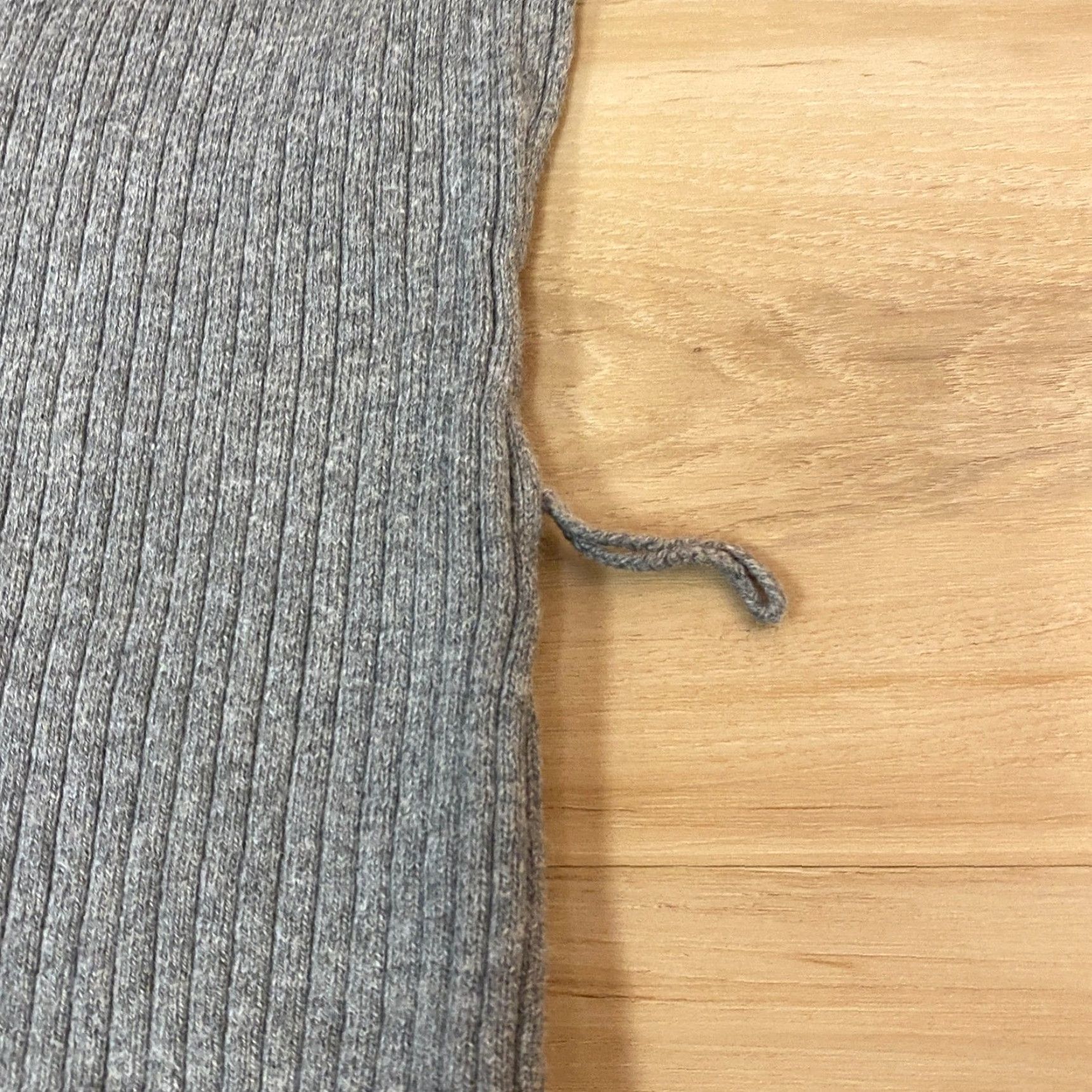 Eddie Bauer Eddie Bauer Womens Grey Ribbed Button Front Cardigan Sweater Size L Size L / US 10 / IT 46 - 6 Thumbnail