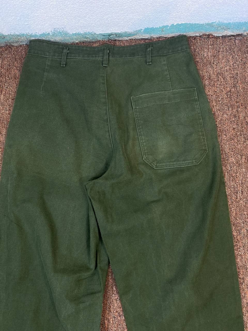 Vintage vintage swedish army pants nice design Size US 31 - 3 Thumbnail