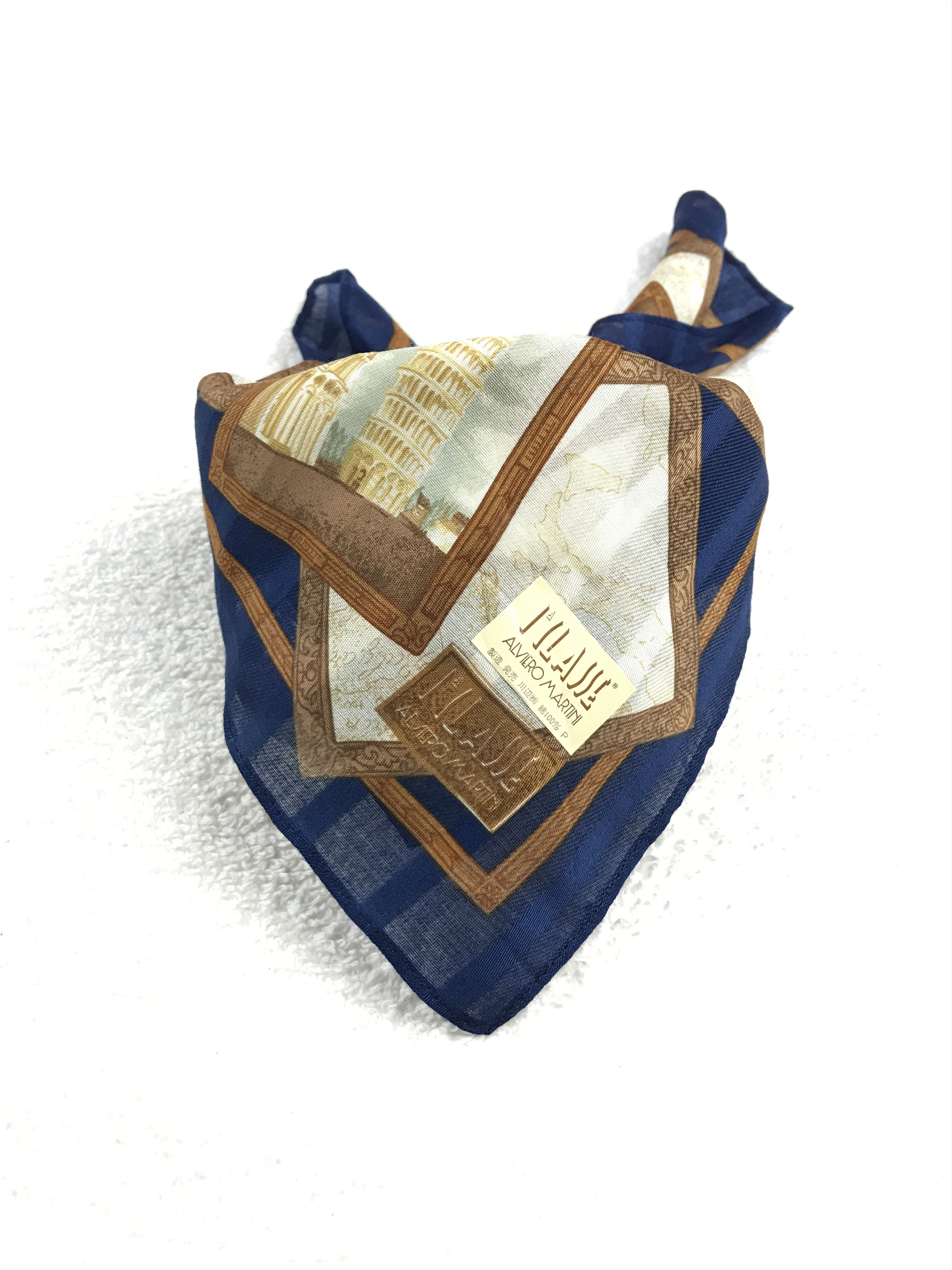 Alviero Martini × Vintage Vintage Alviero Martini Bandana Neckerchief Handkerchief Size ONE SIZE - 3 Thumbnail