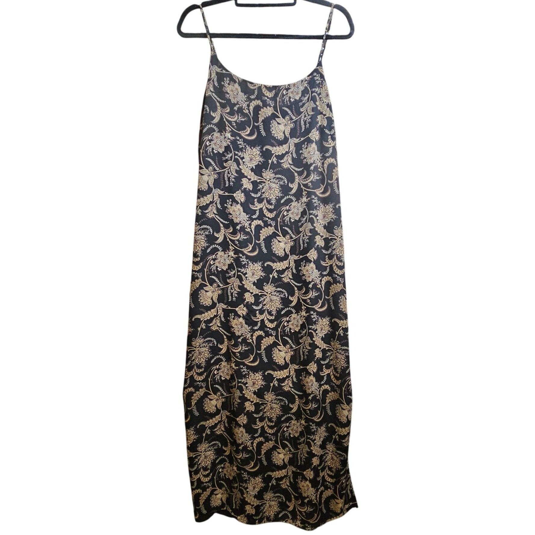 Old Navy Old Navy Women’s Floral Slip Maxi Dress 14 Whimsygoth Coquet Size XL / US 12-14 / IT 48-50 - 2 Thumbnail