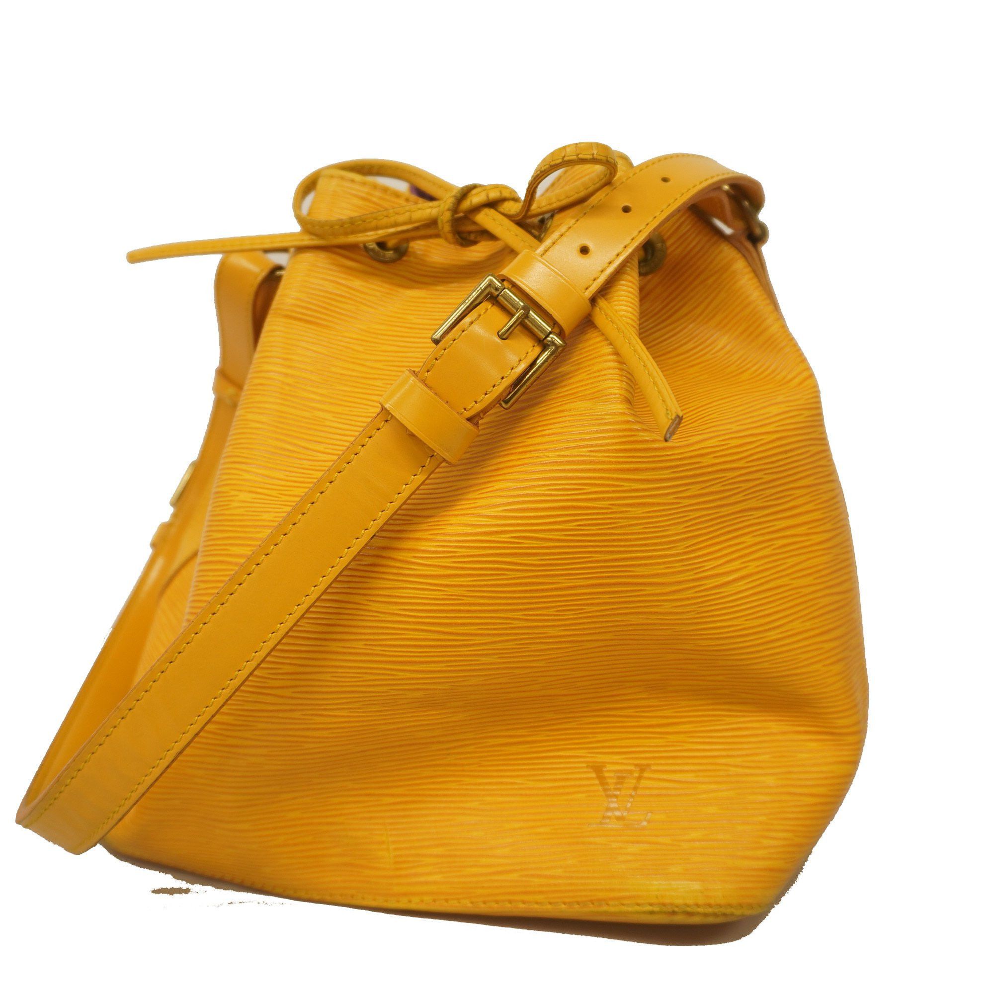 LOUIS VUITTON Petit Noe Shoulder Bag M44103 Epi Leather Epi used