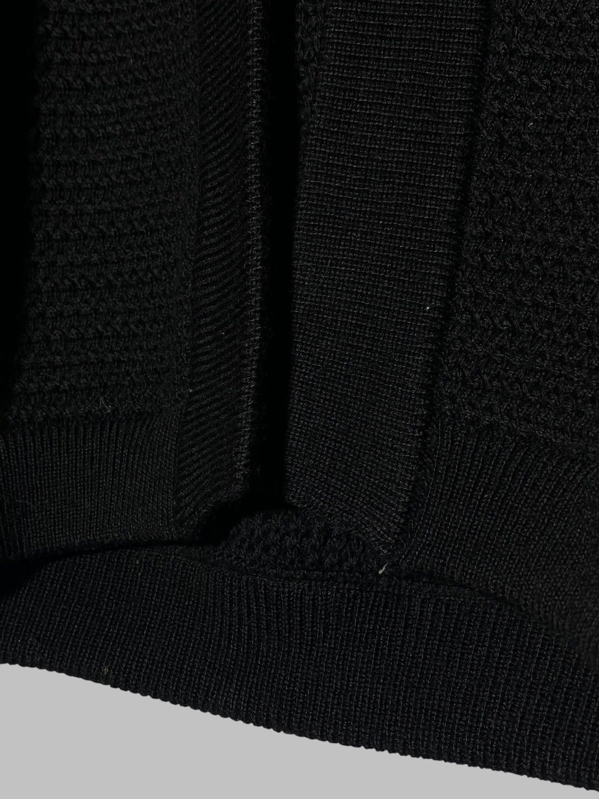Prada Prada 2010 Wool Knit Cardigan With Polyurethane Details Size M / US 6-8 / IT 42-44 - 9 Thumbnail
