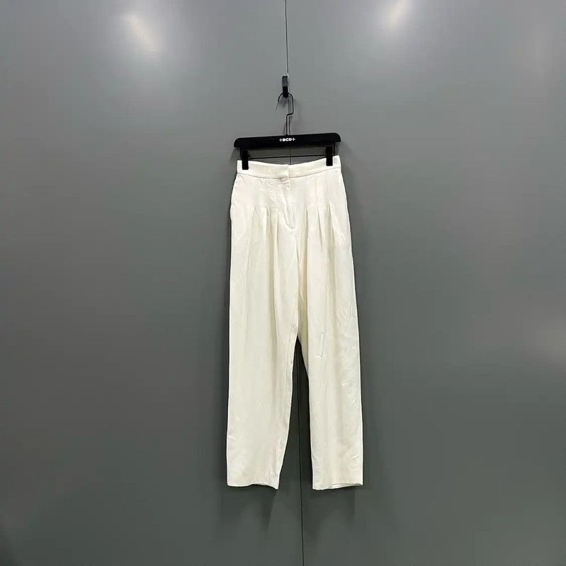 Burberry Burberry Summer White Cotton Casual Pants Size 36" / US 14 / IT 50 - 1 Thumbnail