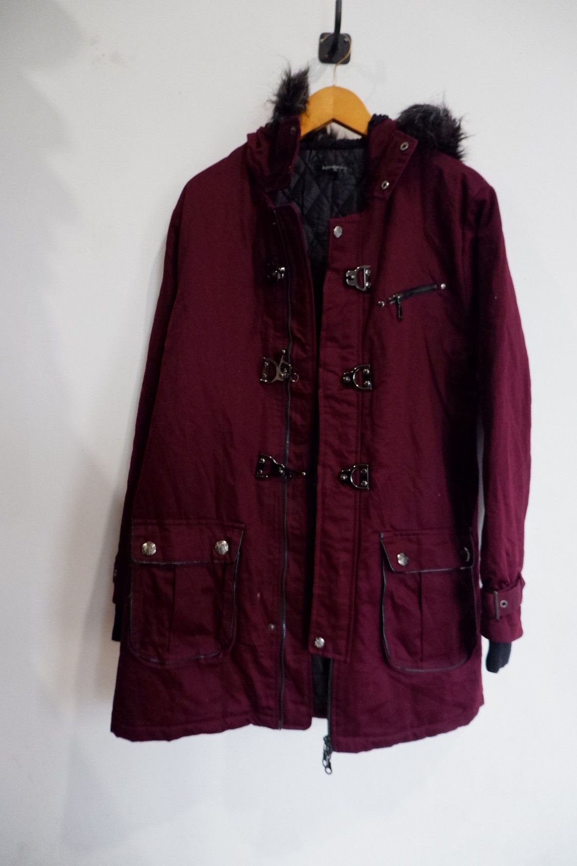 In The Attic In The Attic Faux Fur Duffle Parkas - Japanese Brand Size US L / EU 52-54 / 3 - 2 Thumbnail