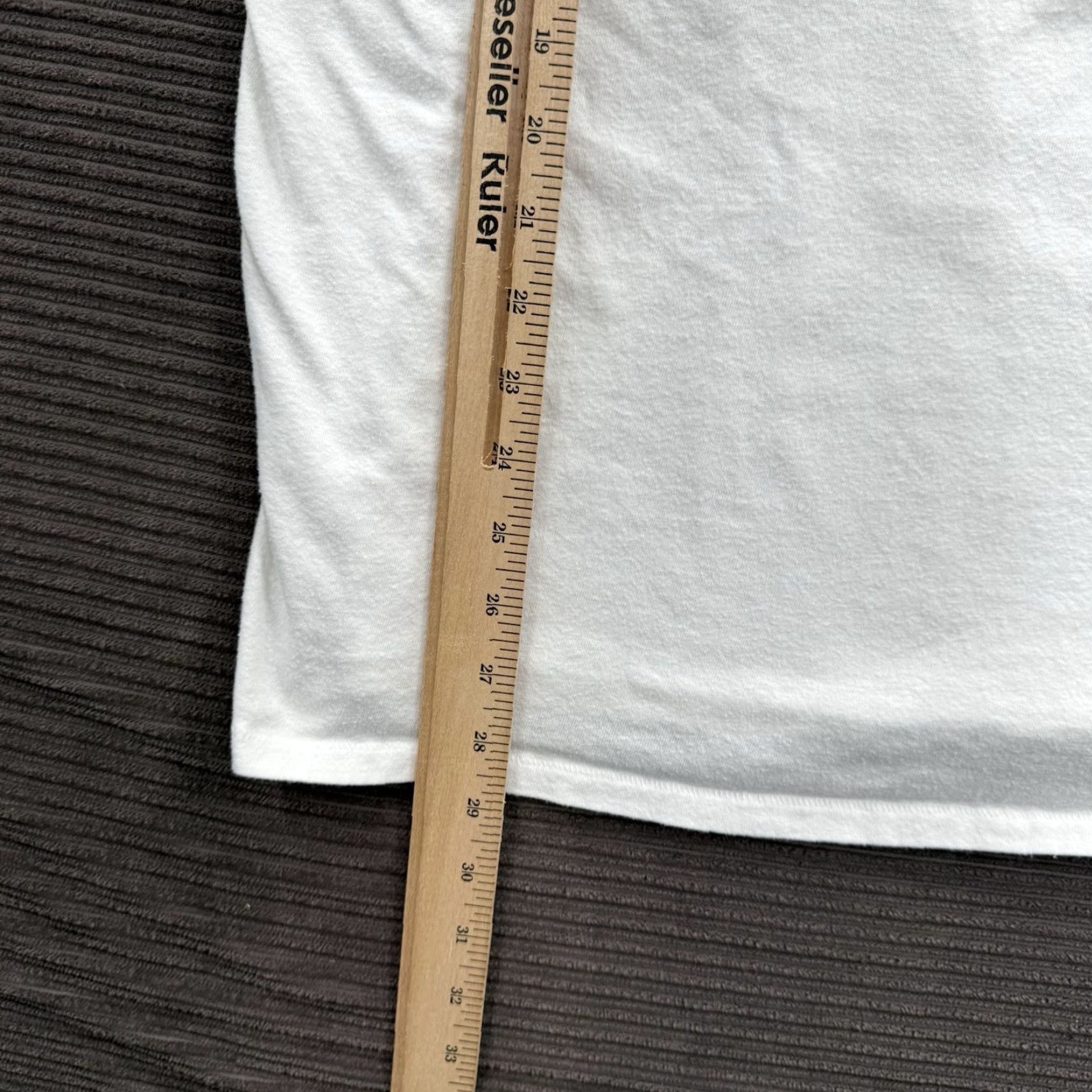 Vintage Mugsy T-Shirt Men 2XL White Cotton Short Sleeve Crew Neck Logo Casual Size US XXL / EU 58 / 5 - 5 Thumbnail