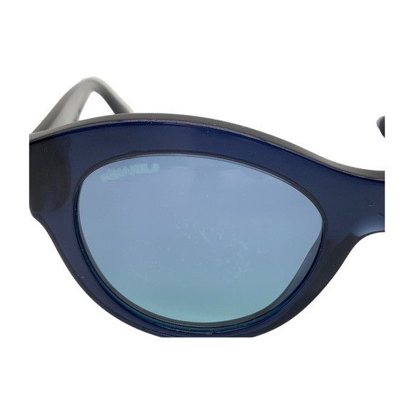 Chanel Chanel 5371 Dark Blue Oversized Sunglasses Size ONE SIZE - 11 Thumbnail
