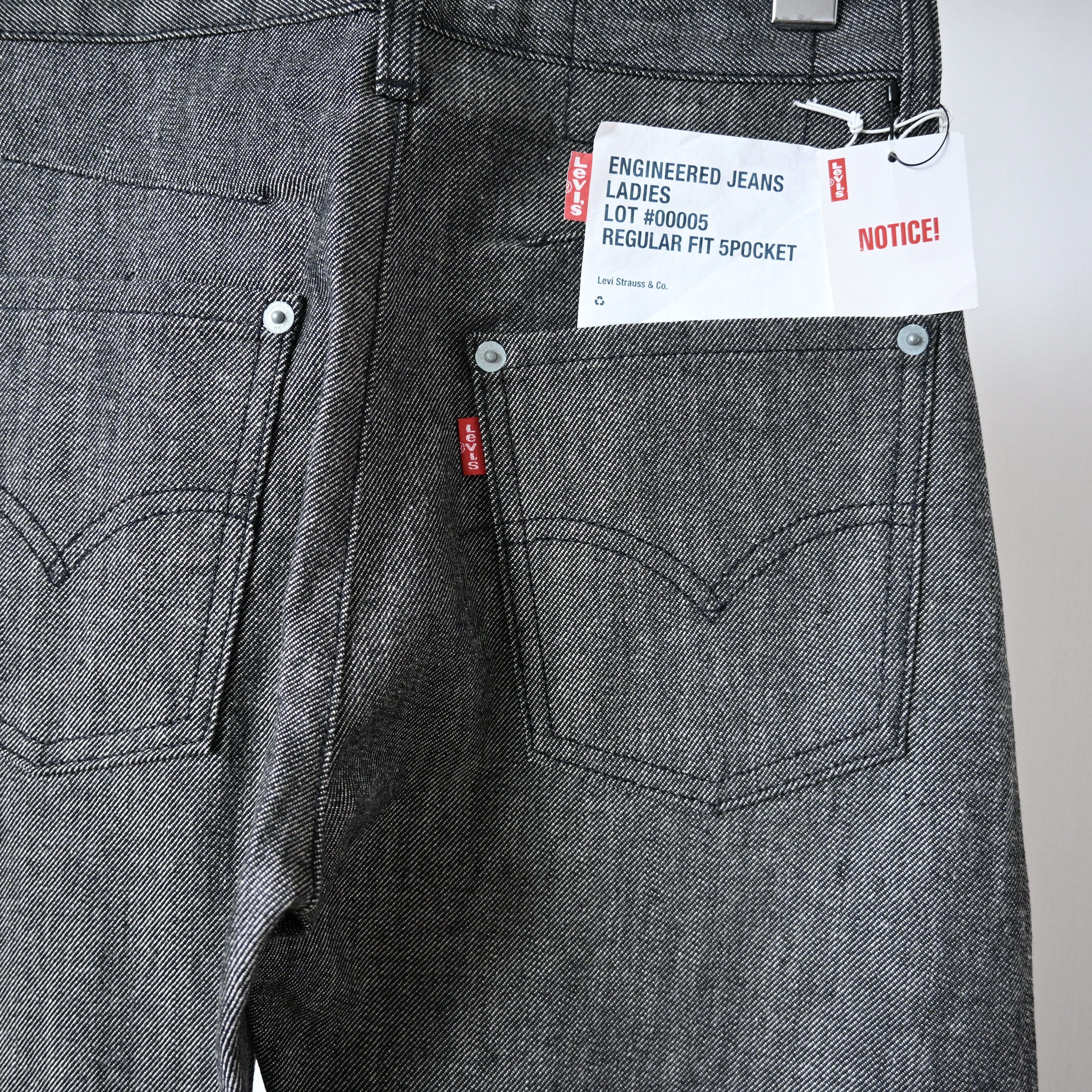 Levi's DEADSTOCK 2000s Levi's ENGINEERED JEANS "REGULAR FIT", black Size 28" / US 6 / IT 42 - 8 Thumbnail
