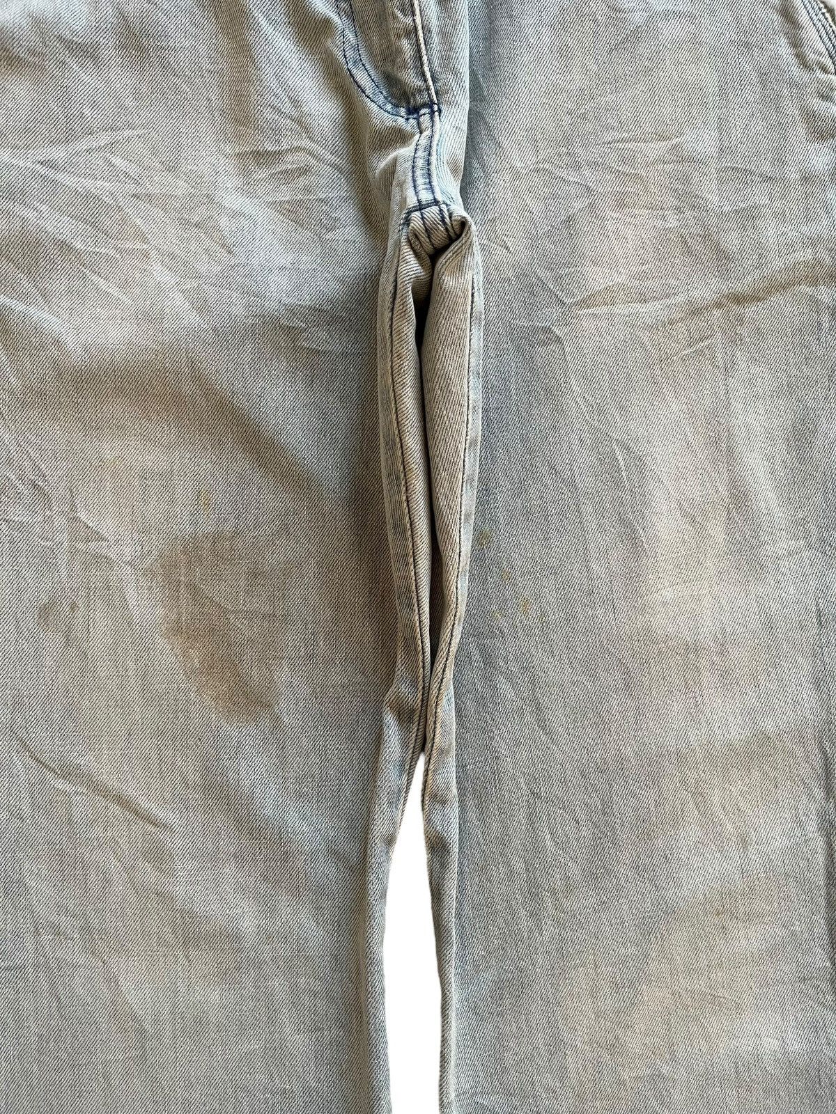 FCUK Vintage Fcuk Bootcut Light Wash Retro Style Flared Jeans Size 28" / US 6 / IT 42 - 5 Thumbnail