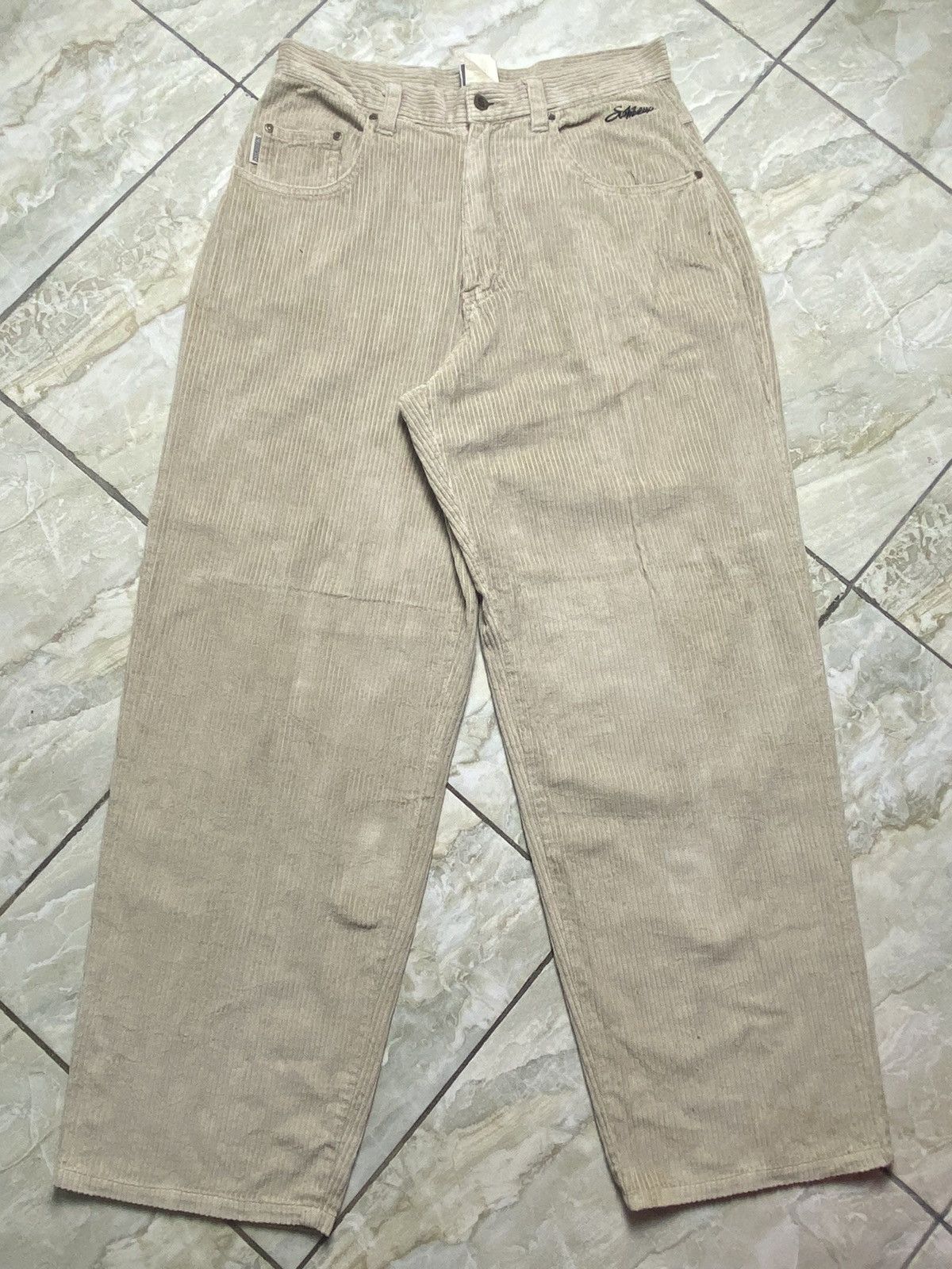 Japanese Brand 🇯🇵Japanese Brand Scommessa Baggy Corduroy Pants Size US 32 / EU 48 - 2 Thumbnail
