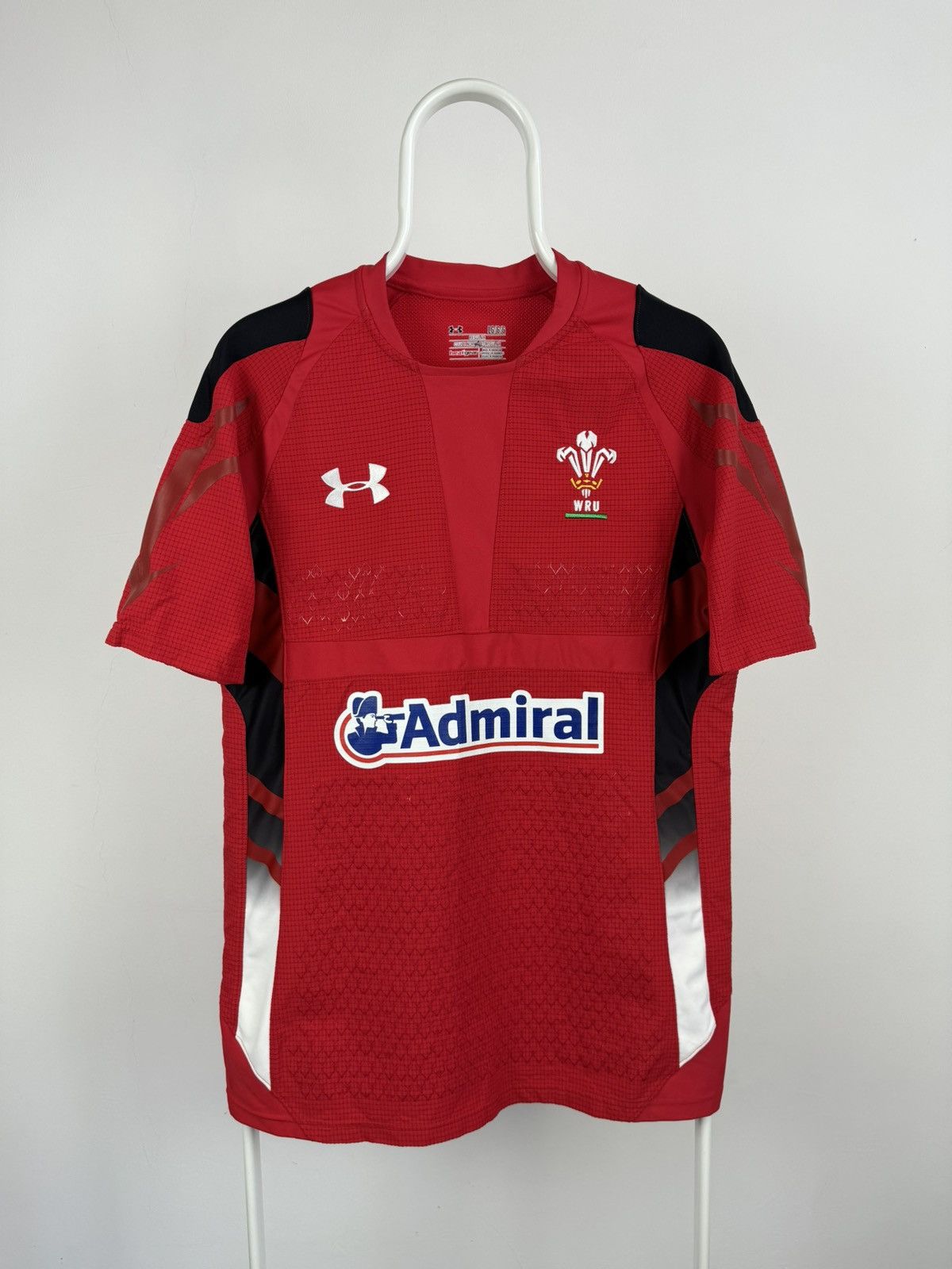 Under Armour Under Armour Wales Rugby Shirt Home WRU Admiral HeatGear Size US L / EU 52-54 / 3 - 1 Thumbnail