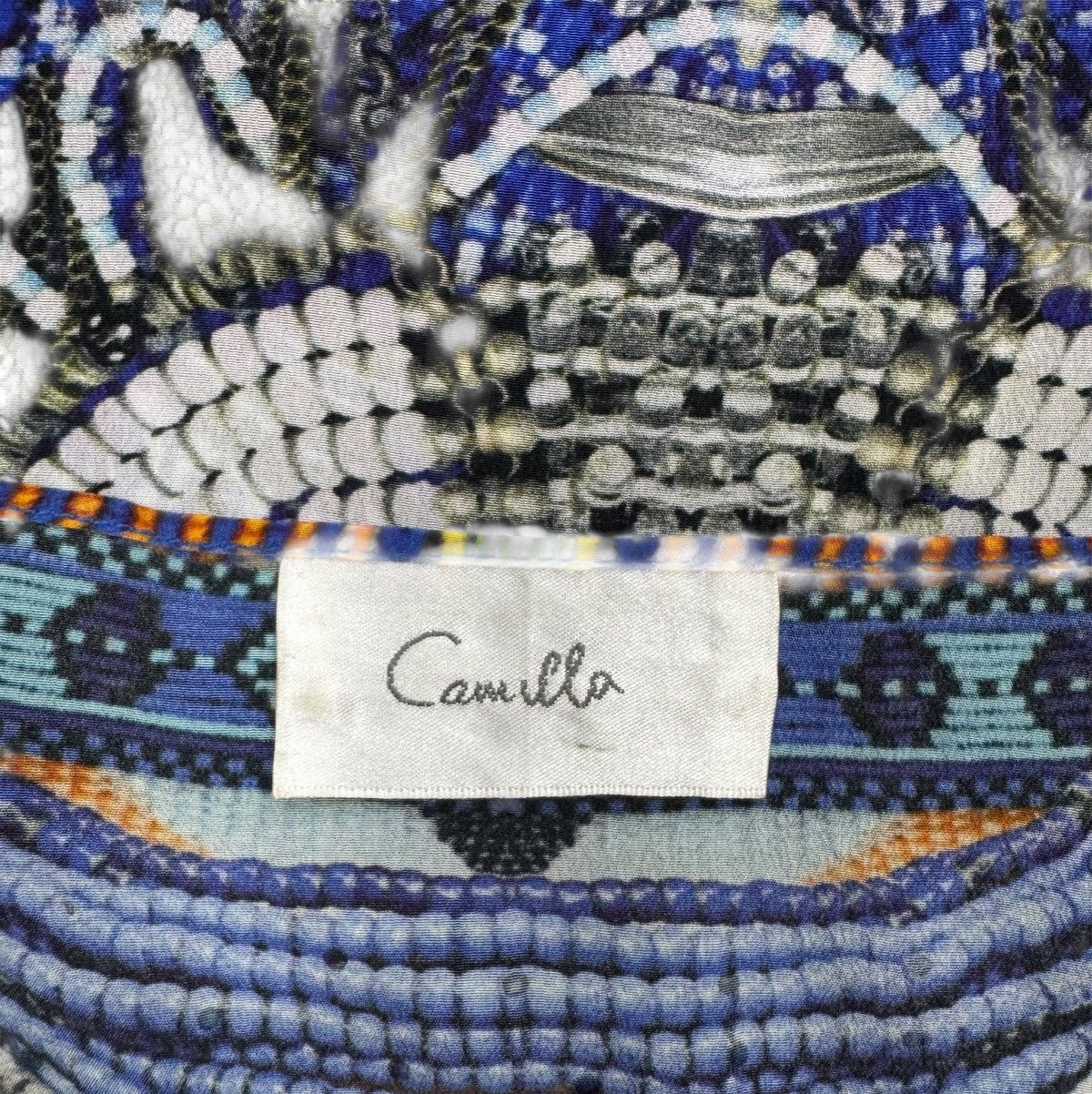 CAMILLA Camilla Silk Printed Tunic Emblished One Size Size ONE SIZE - 14 Thumbnail