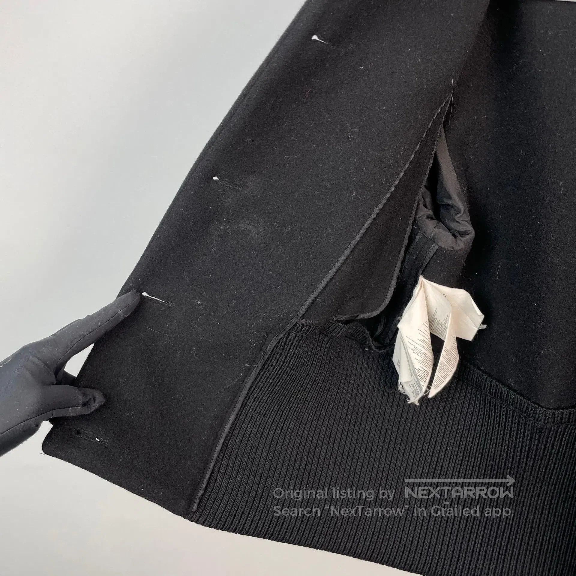 Miu Miu Miu Miu Black lapel woolen jacket coat| Size XS / US 0-2 / IT 36-38 - 5 Thumbnail