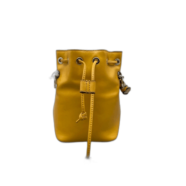 Fendi Mini Bucket Crossbody Bag-2505 in Yellow, Men's