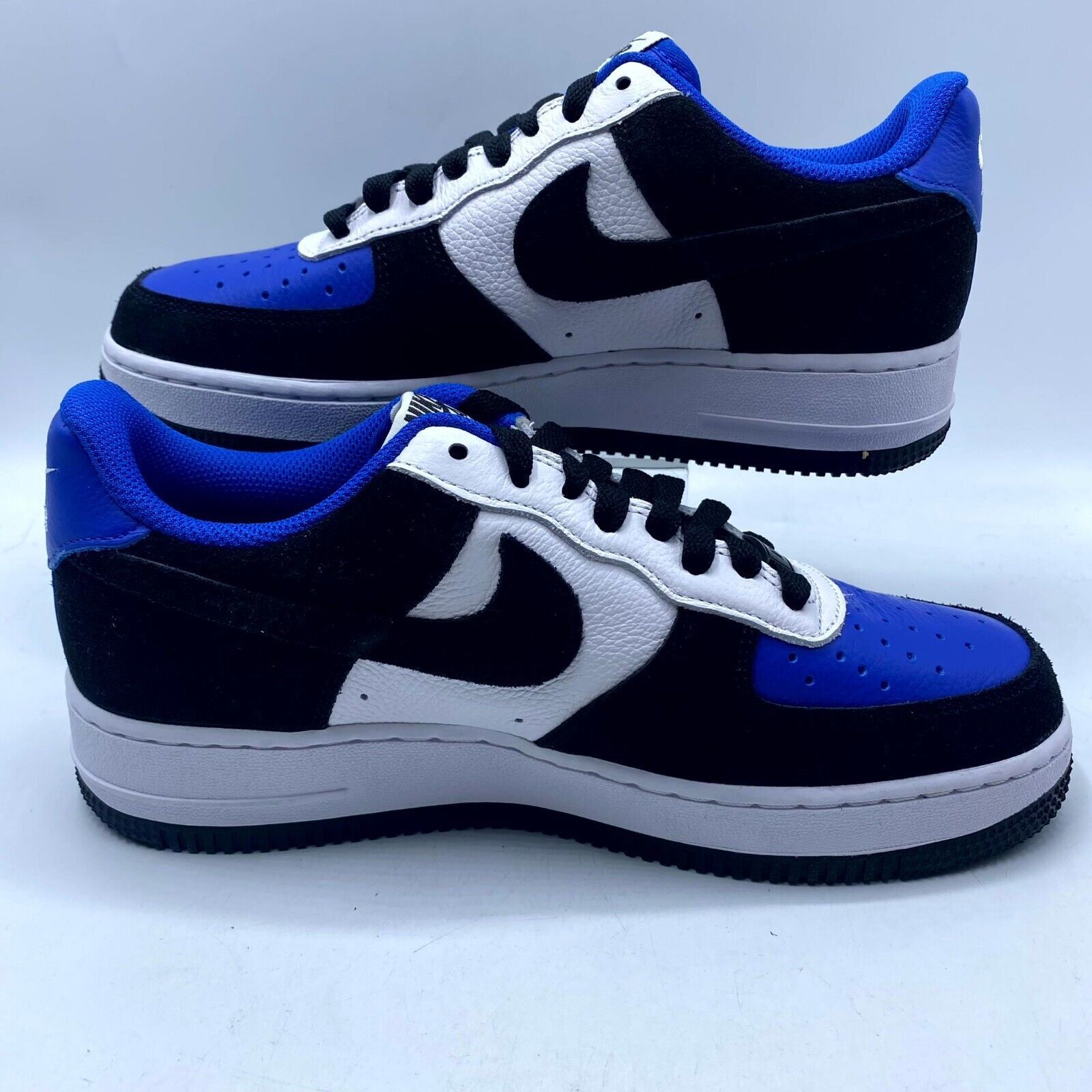 Nike NEW Nike By You Lace Up BlackBlue Sneaker Men's DN4162-991 Size US 6.5 / EU 39-40 - 3 Thumbnail