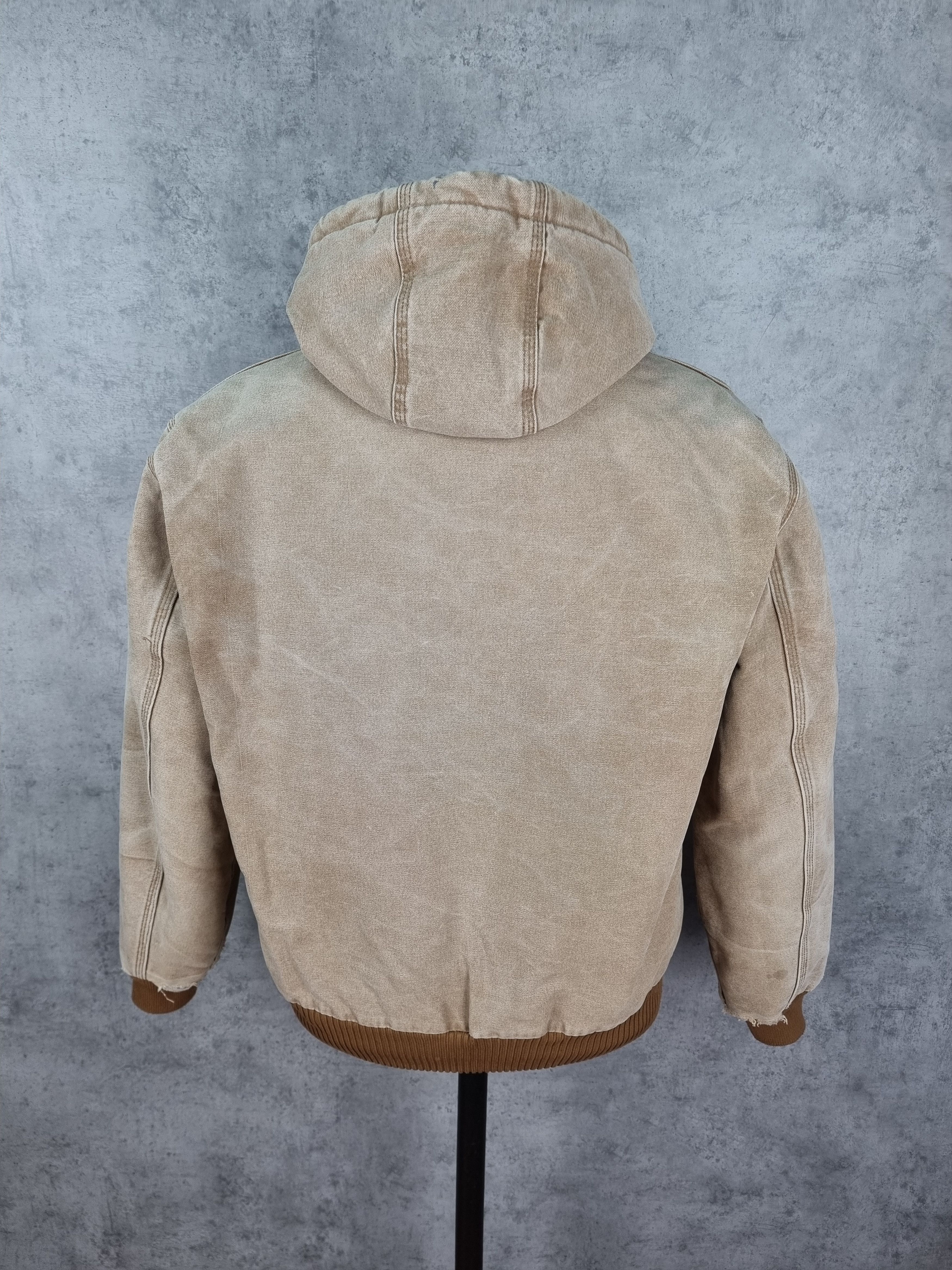 Carhartt Very Destroyed Ripped Dirty Distressed Carhartt Faded Jacket Size US L / EU 52-54 / 3 - 6 Thumbnail