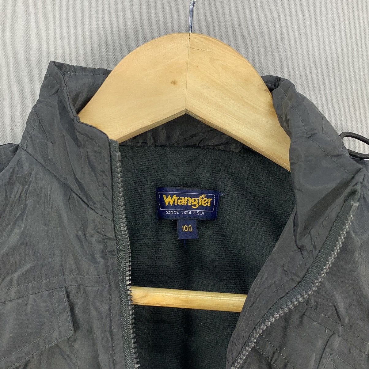 Wrangler Rare Wrangler Zipper Hoodie Jacket For Kids Size US XXS / EU 40 - 12 Thumbnail