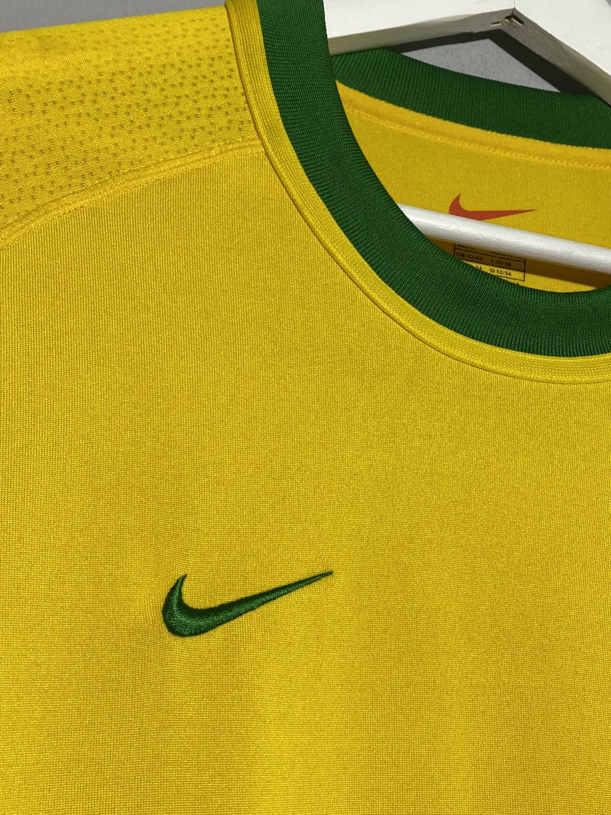 Nike Nike Brazil National Team Vintage Soccer Jersey Size US L / EU 52-54 / 3 - 6 Thumbnail