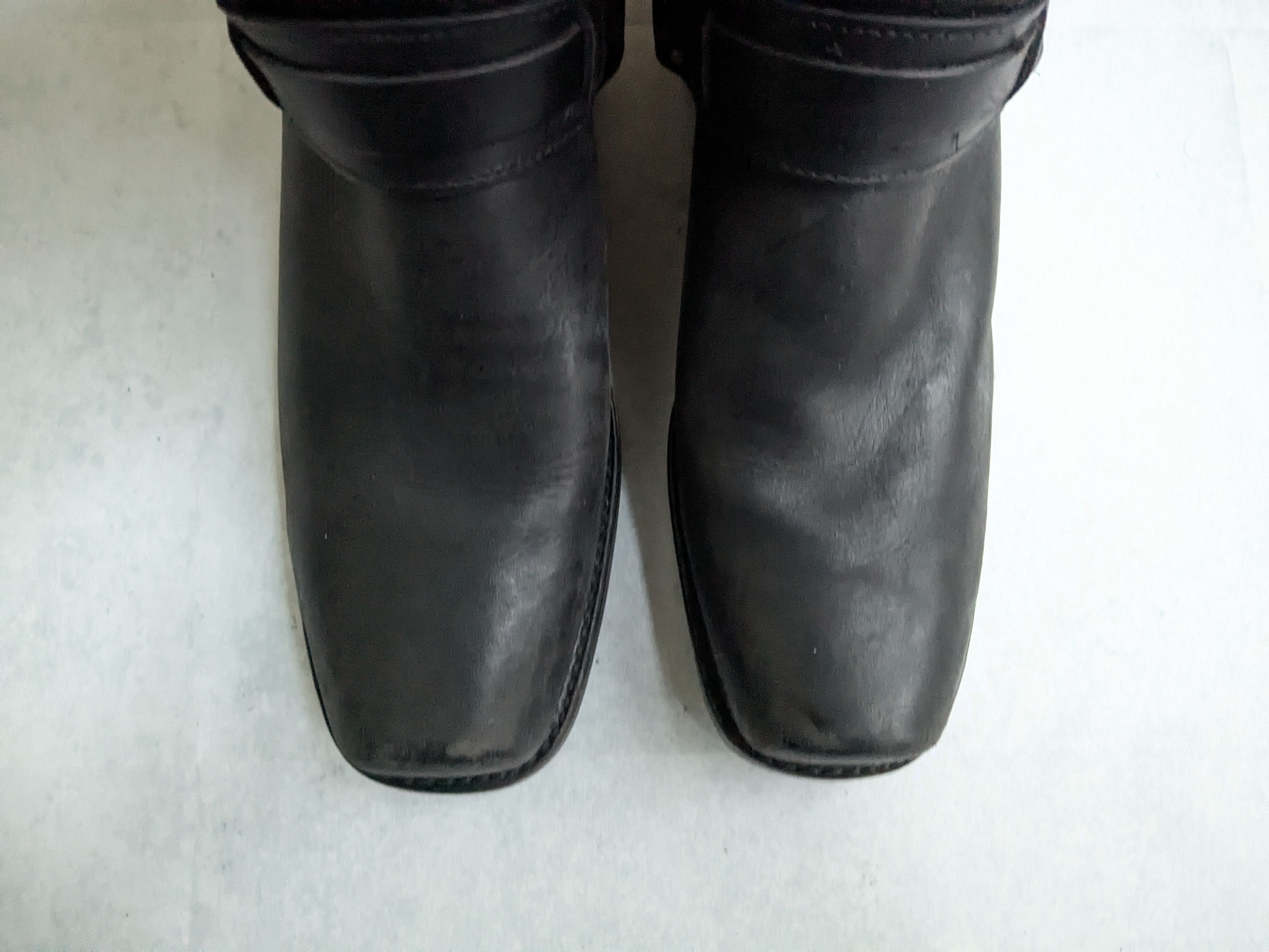 Frye Frye Harness Boots Black 8 M Leather Size US 8 / EU 41 - 3 Thumbnail
