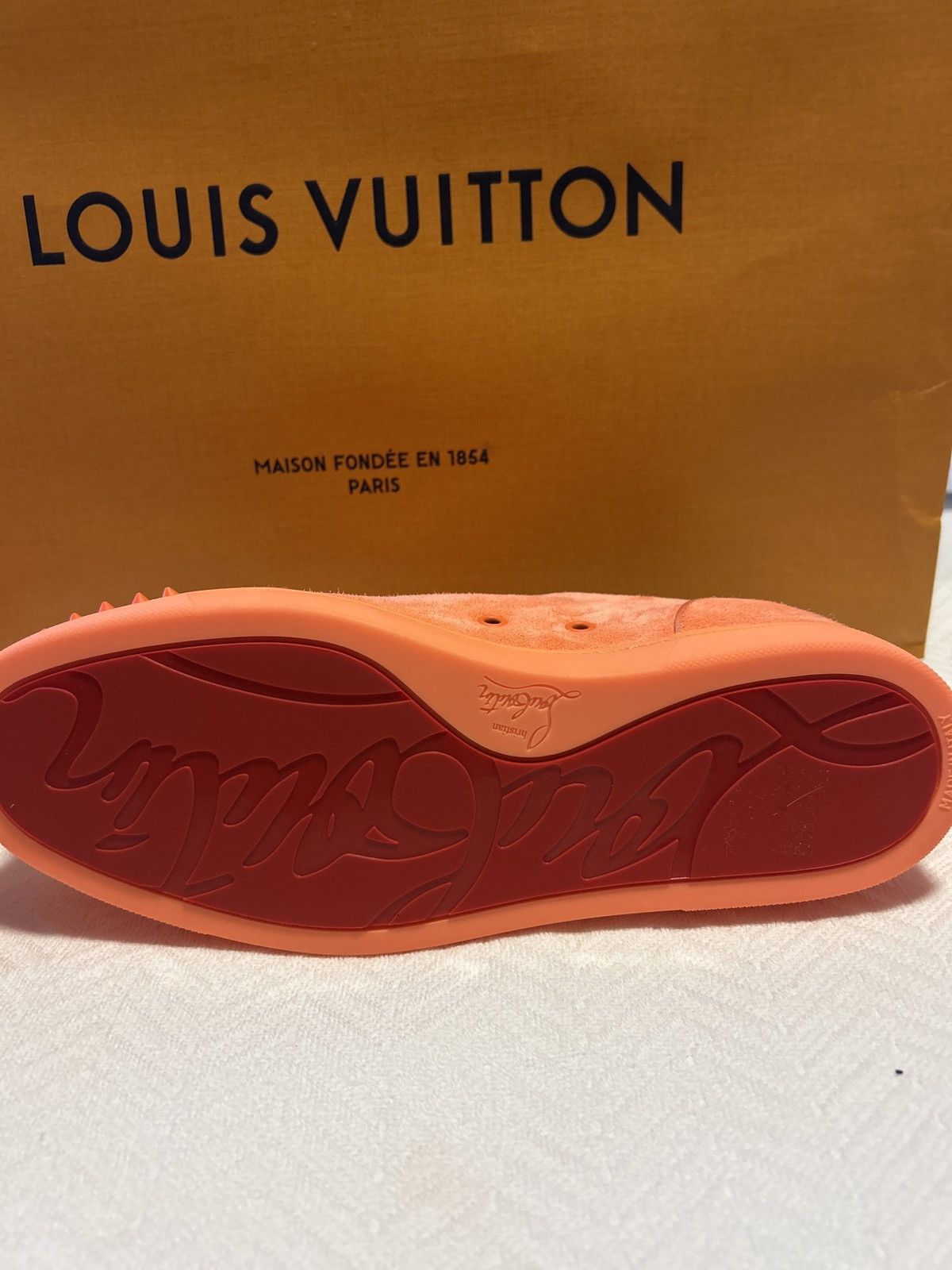 Christian Louboutin Christian Louboutin Suede Low Size US 9 / EU 42 - 3 Thumbnail