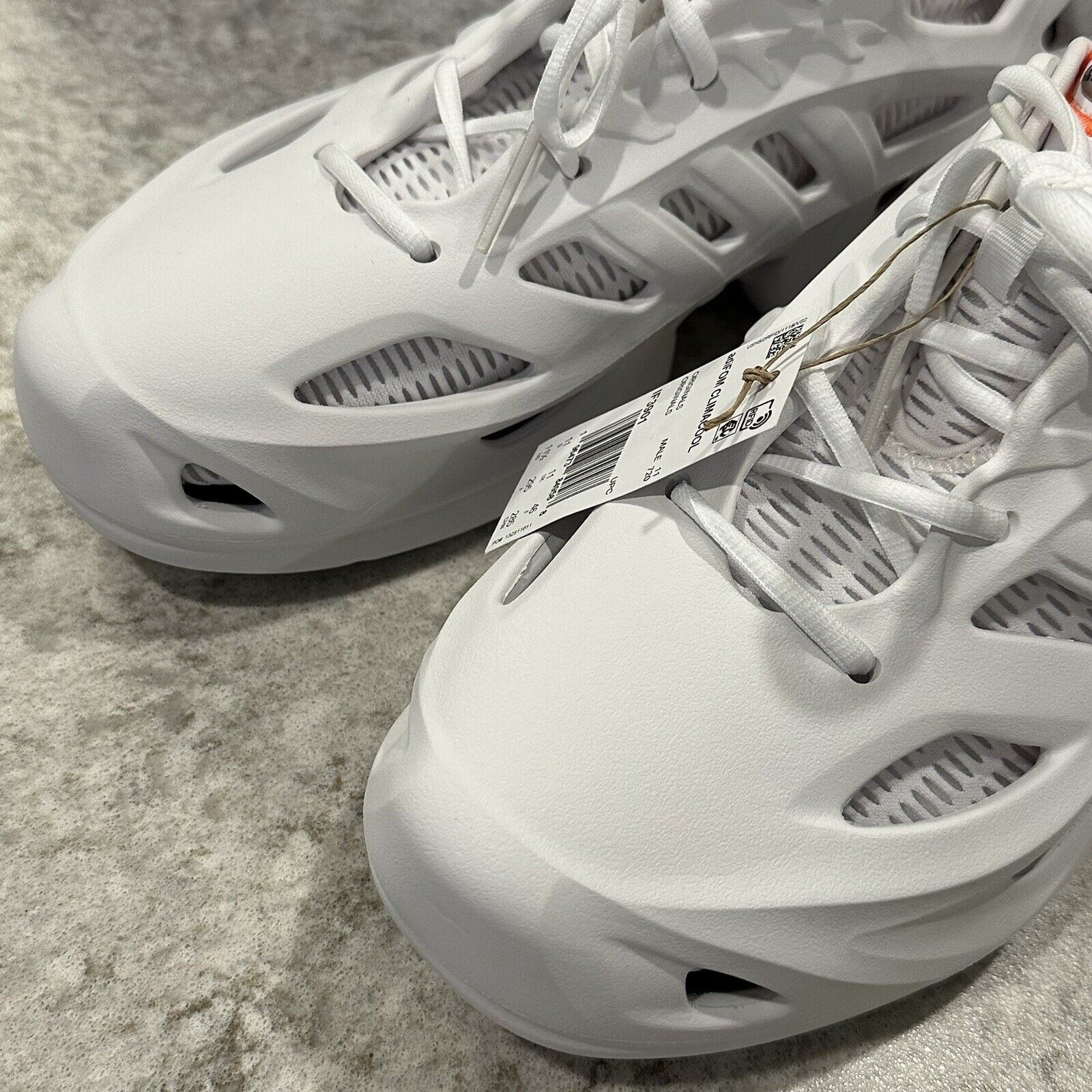 Adidas Size 11.5 - adidas AdiFOM Climacool Low Crystal White | Foam Size US 11.5 / EU 44-45 - 4 Thumbnail