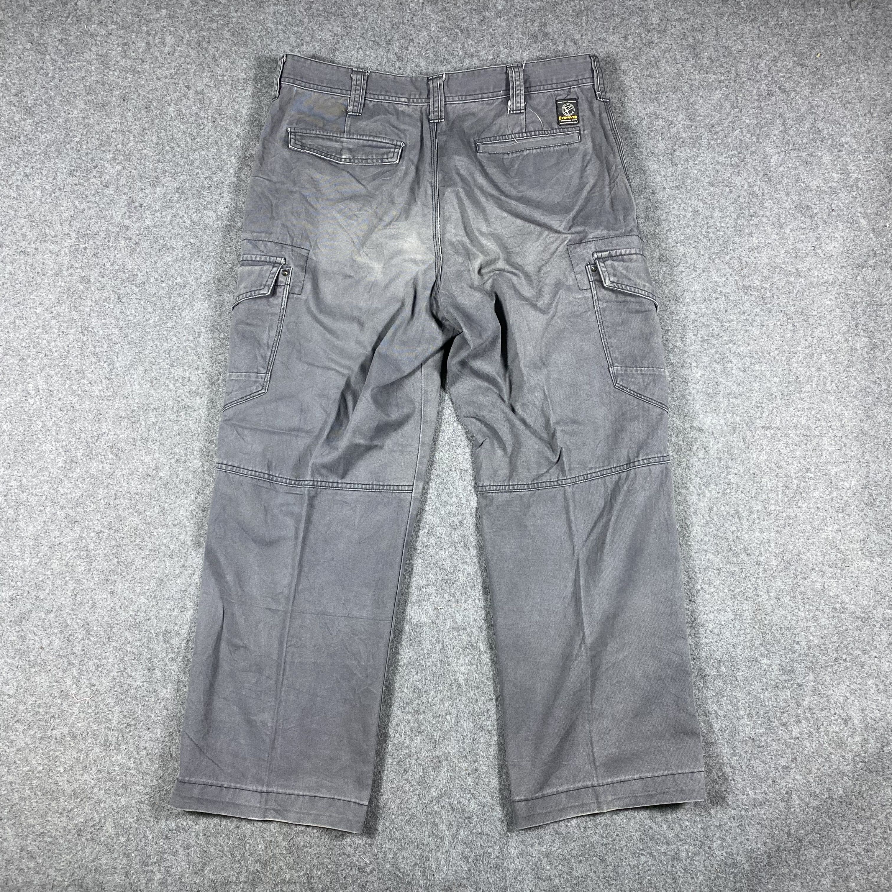 Japanese Brand Japanese Faded Evenriver Multipocket Tactical Cargo Pants Size US 33 - 9 Thumbnail