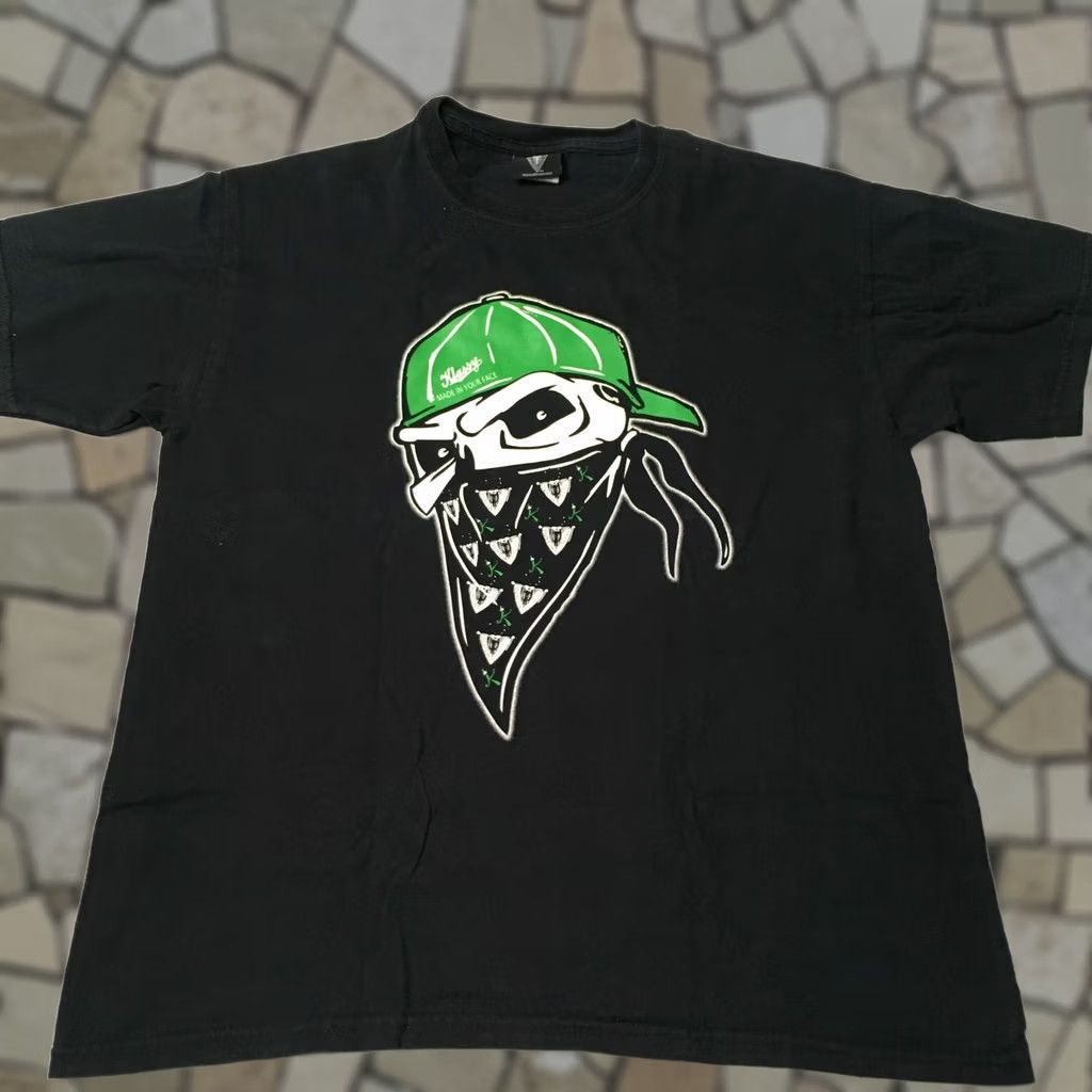 Vintage klassy Shirt Mens L Black hustlin green graphic Sassy Tee occult Size US L / EU 52-54 / 3 - 1 Thumbnail