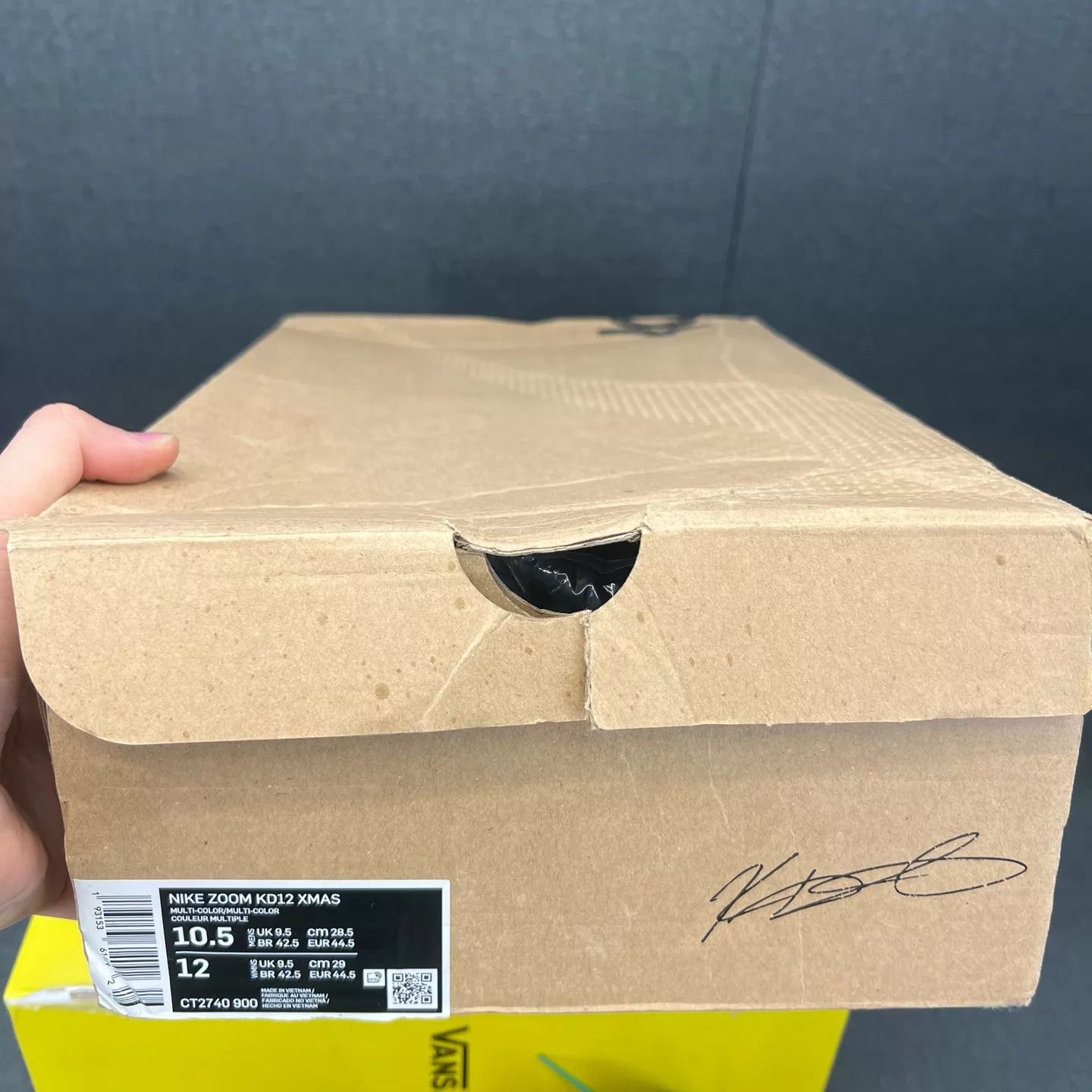 Nike Nike KD 12 Breast Cancer 44.5 Rare New Box Size US 11.5 / EU 44-45 - 9 Thumbnail