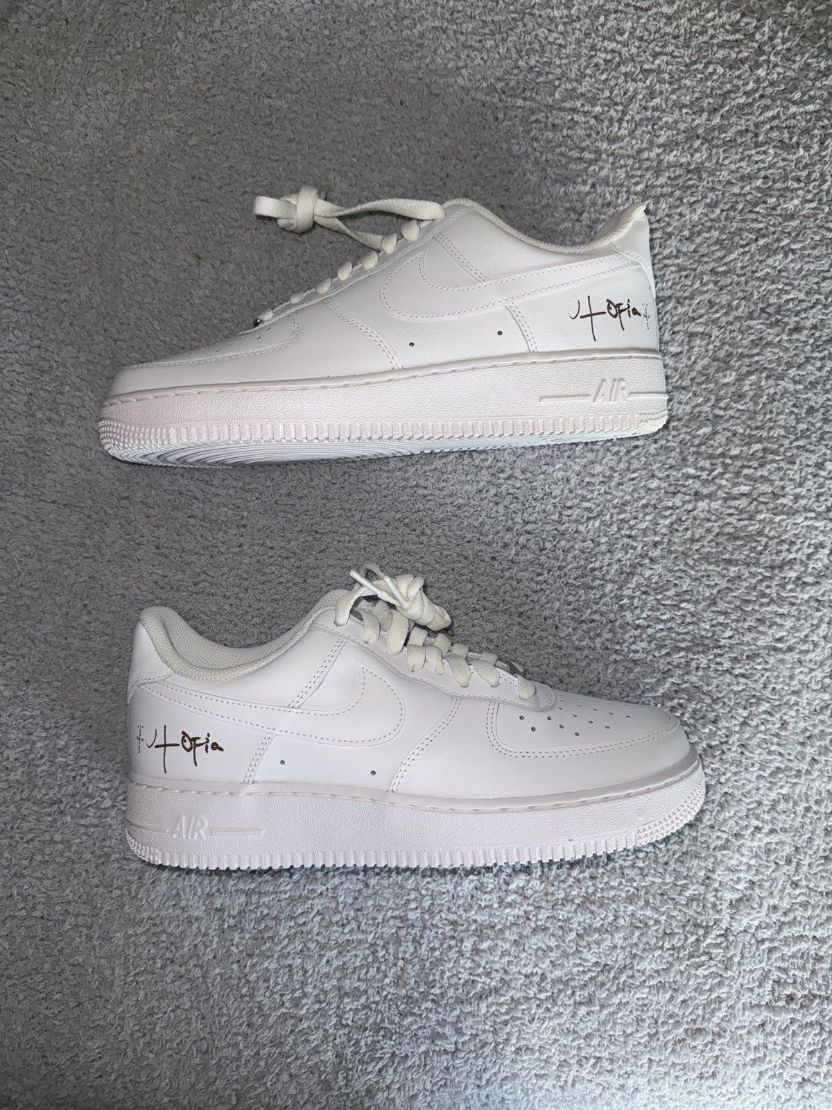 Travis Scott Nike Air Force 1 low ( Travis Scott Cactus Jack Utopia ) Size US 10 / IT 40 - 1 Thumbnail