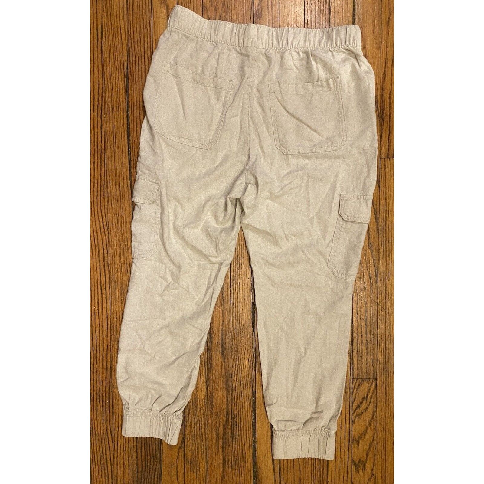 St. Johns Bay St Johns Bay Linen Cargo Jogger Pants Pockets Womens M Ankle Size 30" / US 8 / IT 44 - 4 Thumbnail