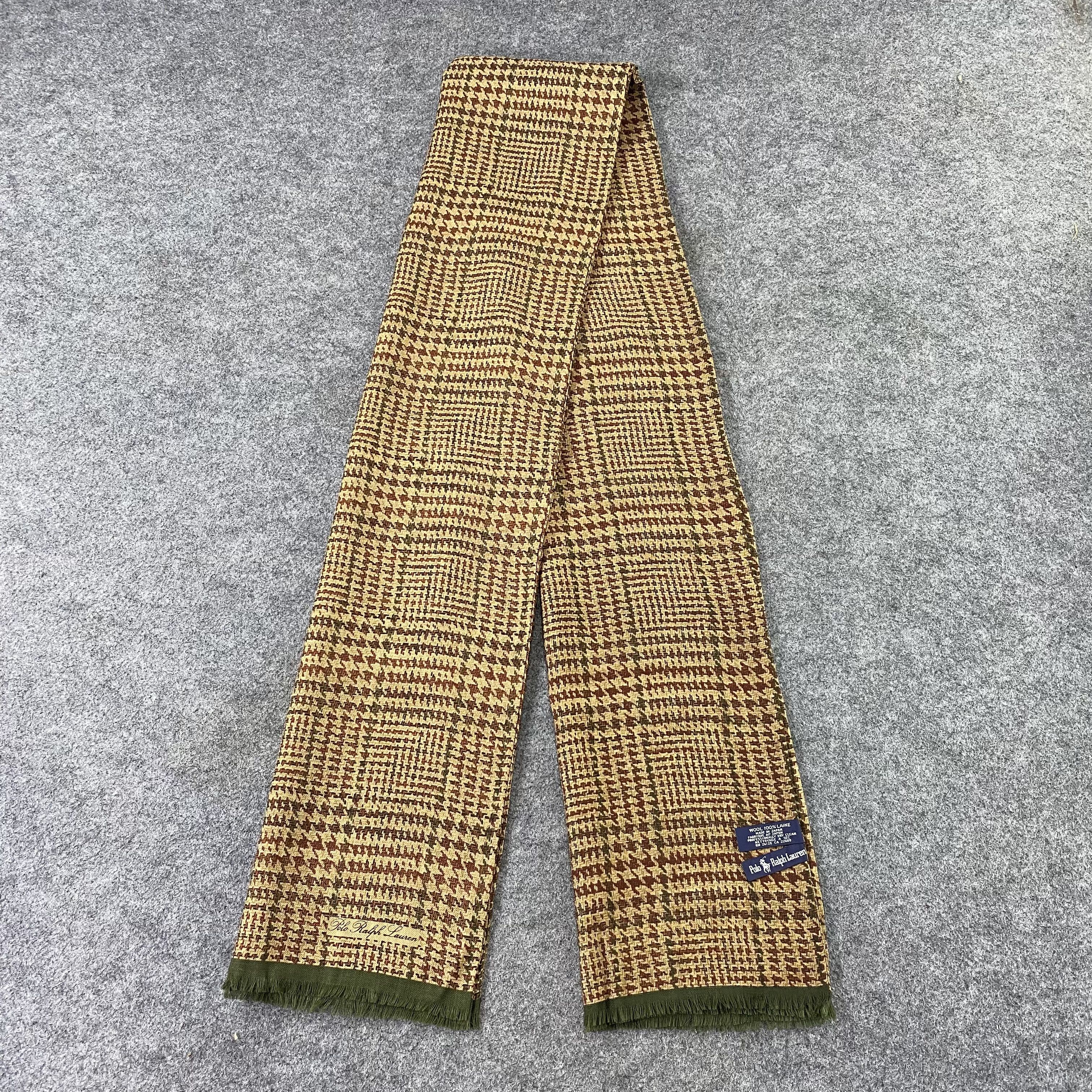 Polo Ralph Lauren Polo Ralph Lauren Wool Scarf / Muffler / Neckwear - T1387 Size ONE SIZE - 4 Thumbnail