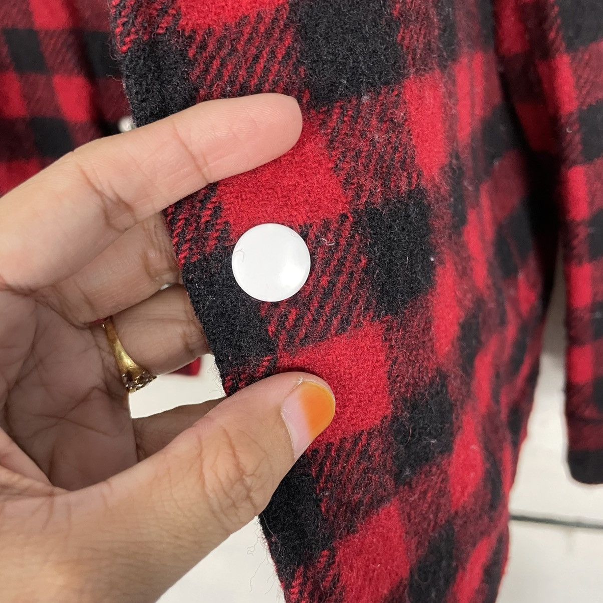 Japanese Brand Japanese Brand Inherit Tartan Wool Snap Button Jacket Size US M / EU 48-50 / 2 - 14 Thumbnail