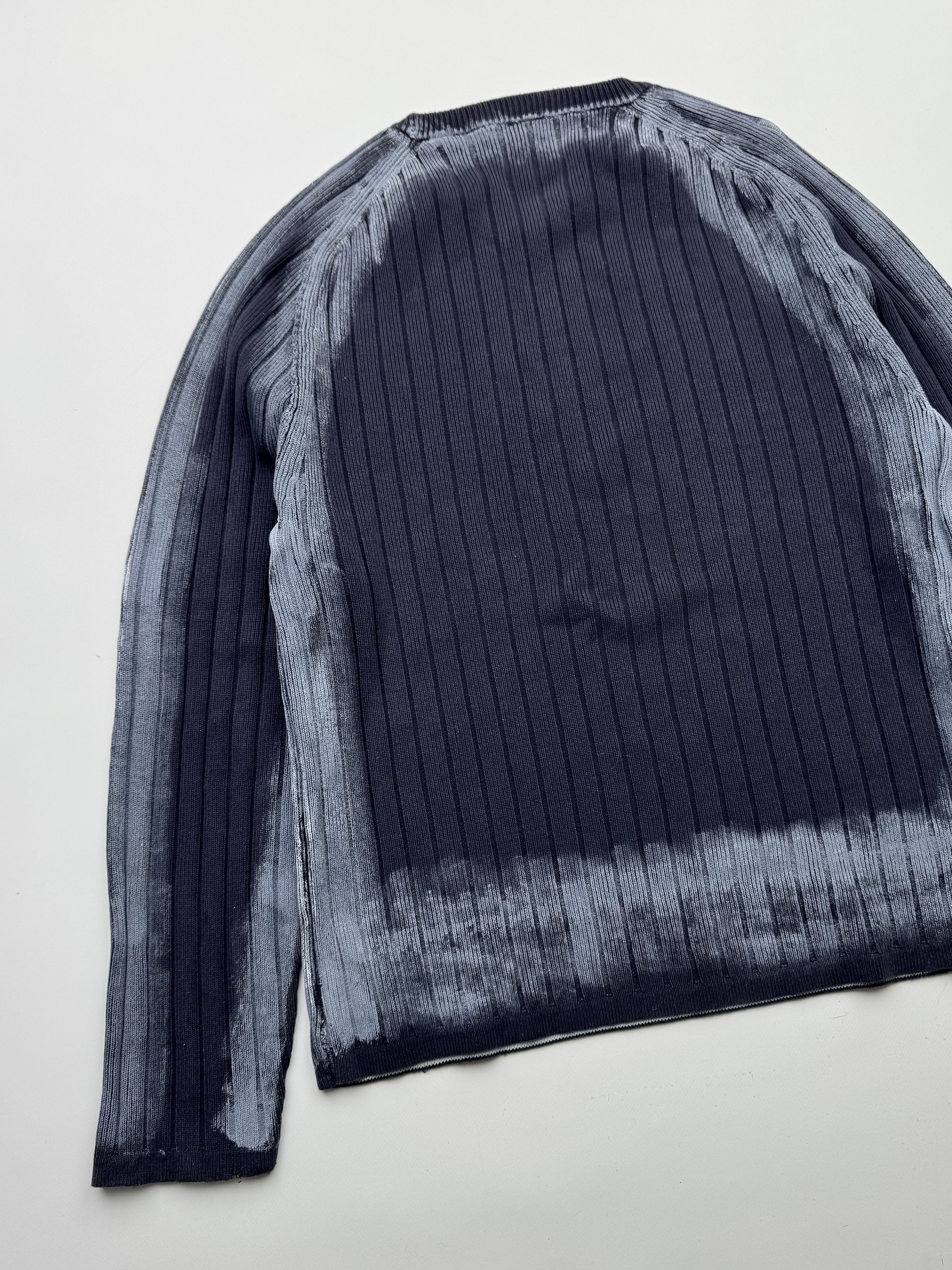 Vintage Ribbed Faded Sweater B510(V142)