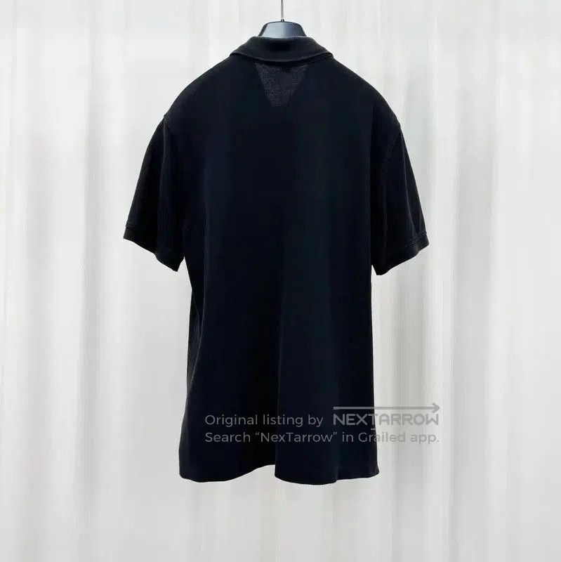 Burberry Burberry Black Embroidered Logo Short Sleeve Polo. Size US M / EU 48-50 / 2 - 2 Thumbnail